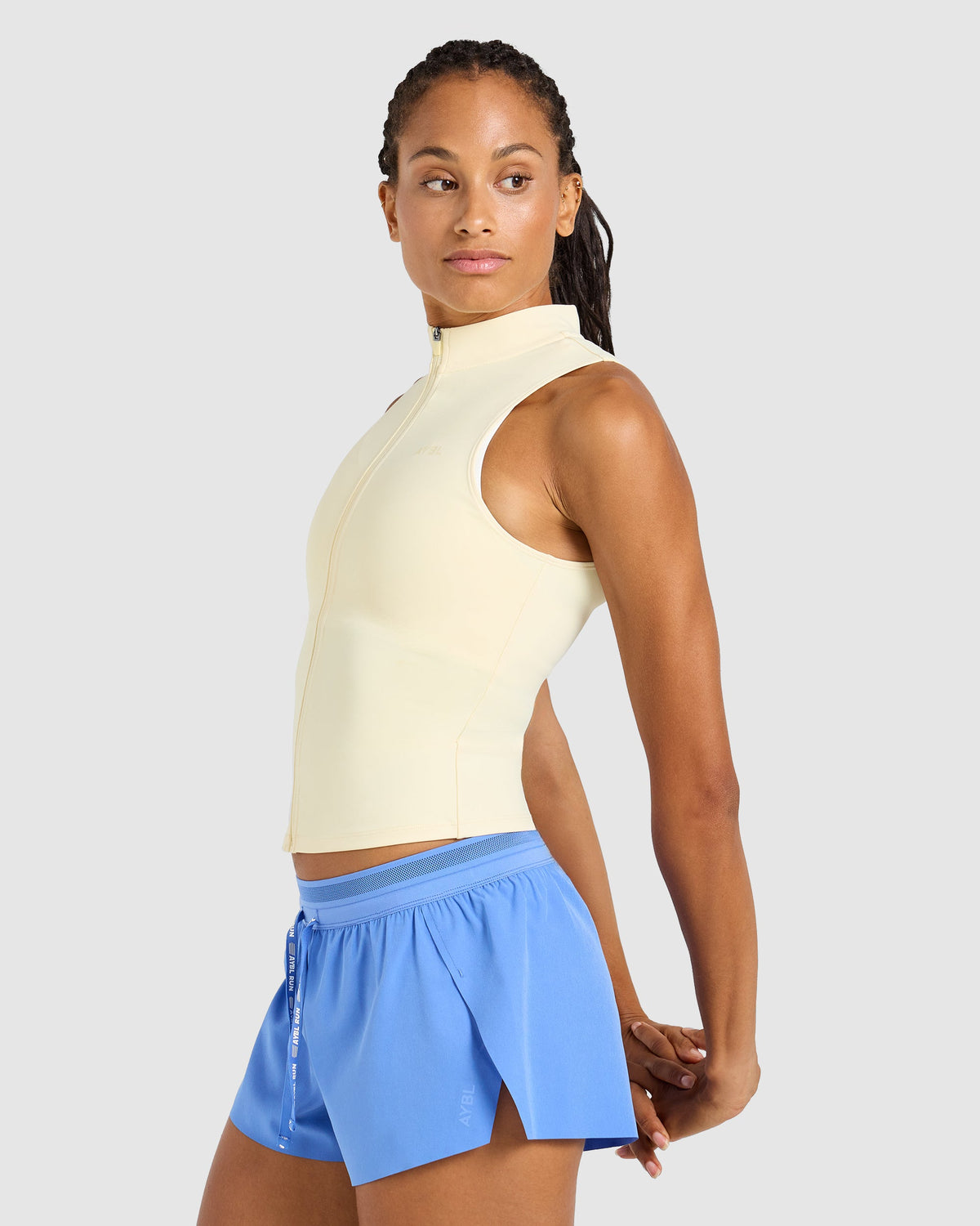 Run Low Rise 3" Shorts - Cornflower Bleu