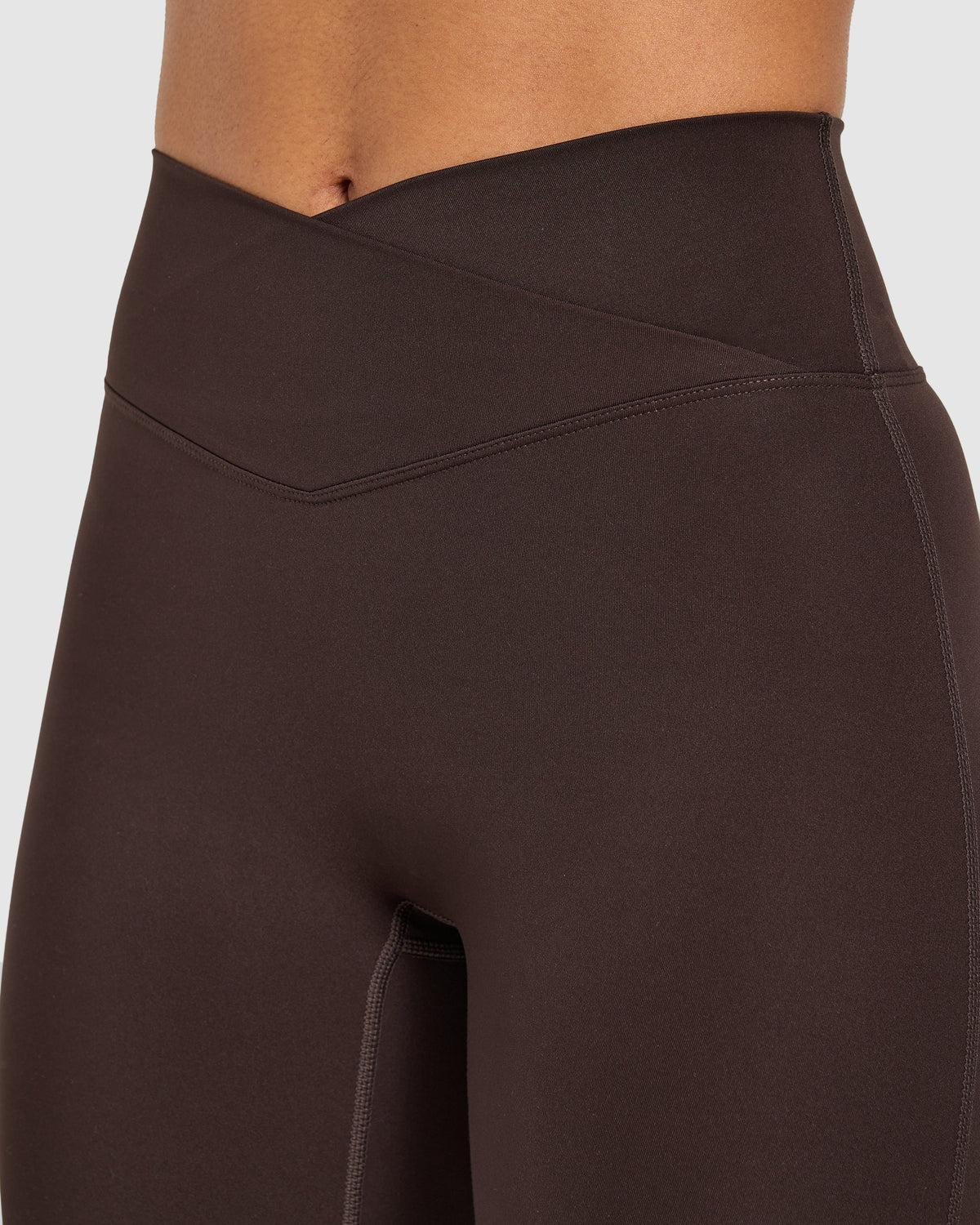Sculpt Wrap Capri - Cocoa Marron