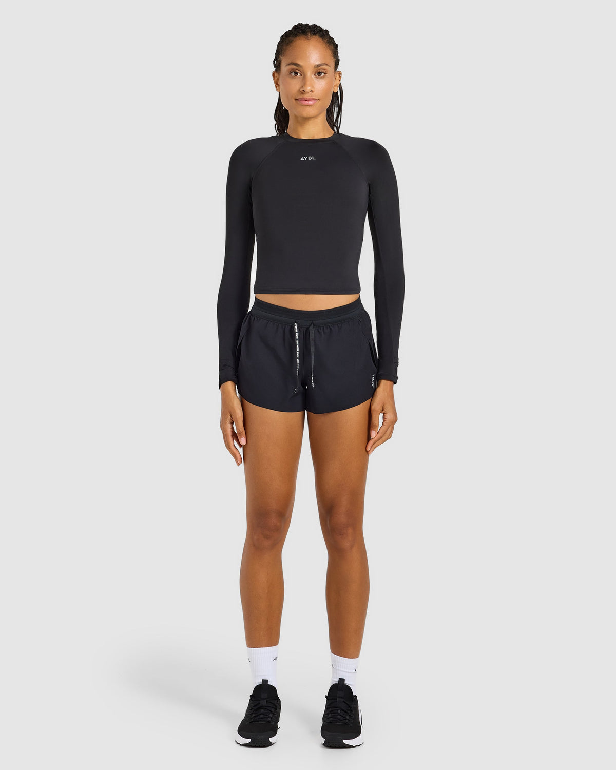 Run Long Sleeve Base Layer - Noir