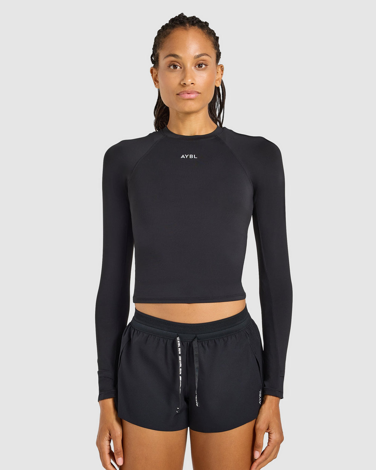 Run Long Sleeve Base Layer - Noir