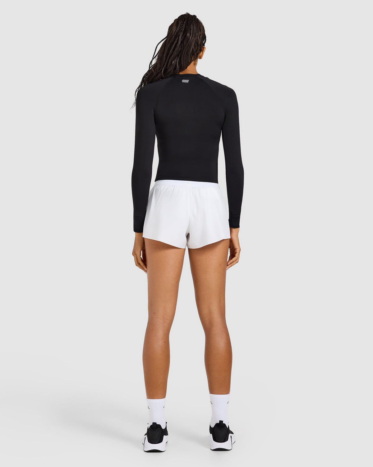 Run Low Rise 3" Shorts - Blanc
