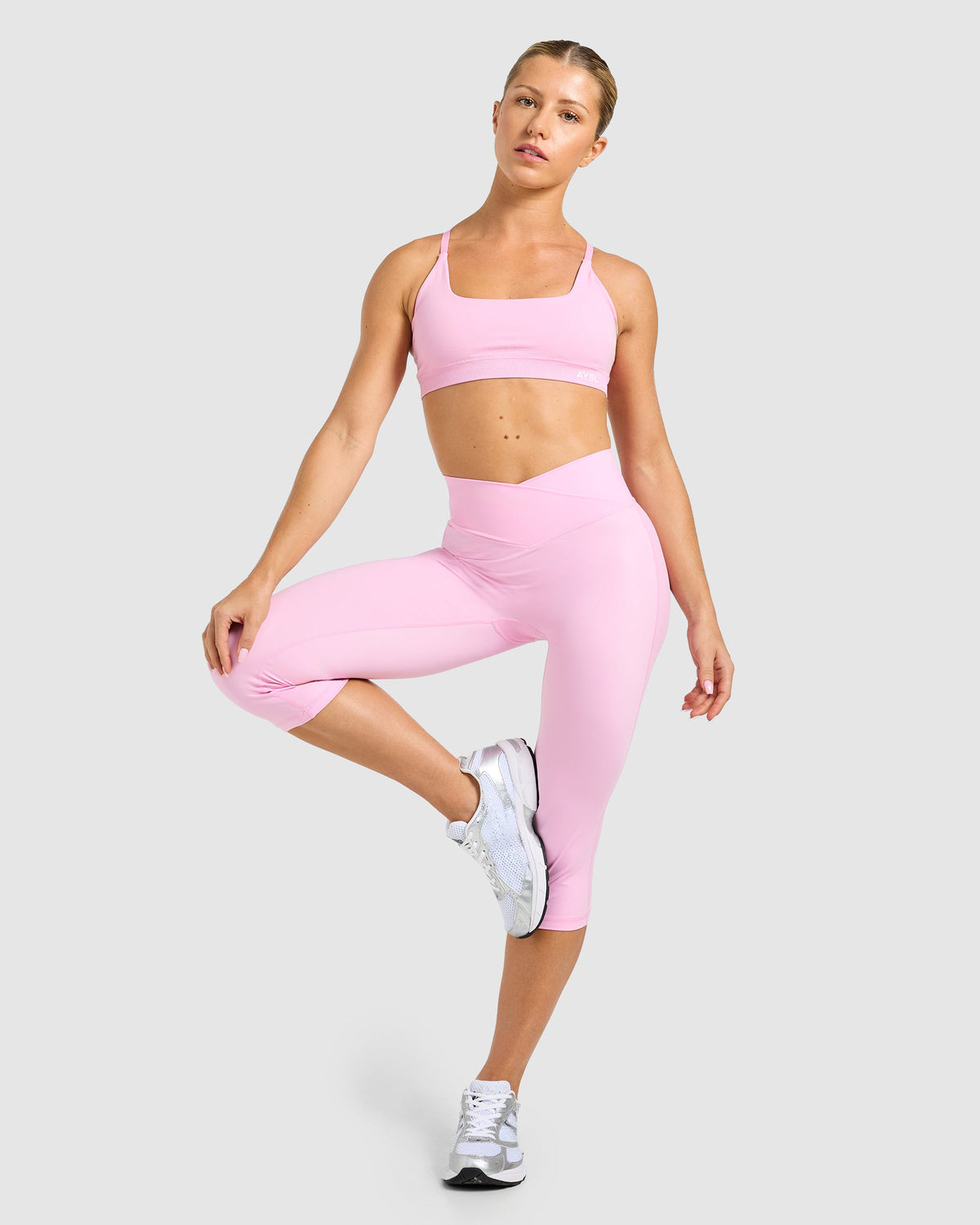 Sculpt Wrap Capri - Rose