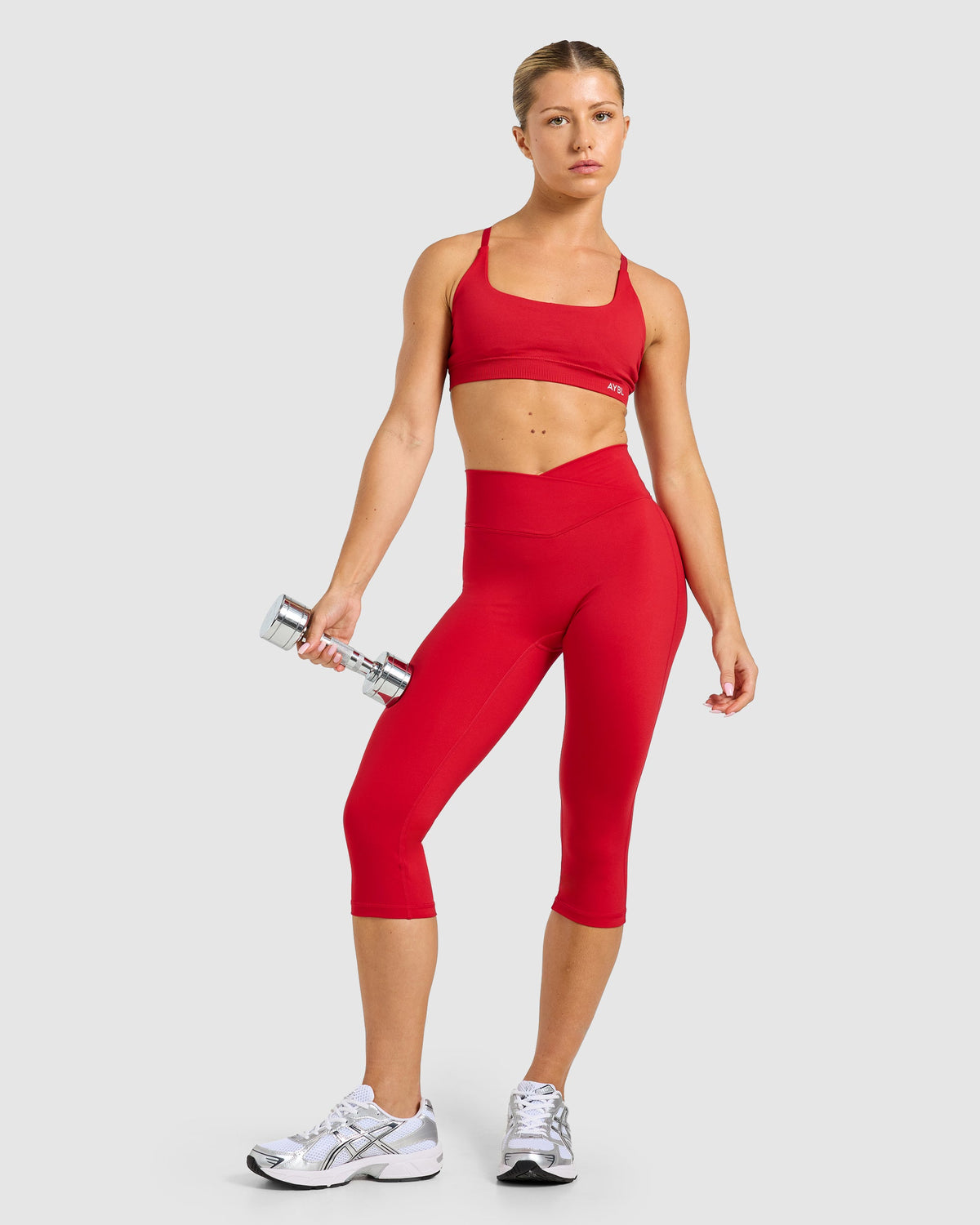 Sculpt Wrap Capri - Rouge