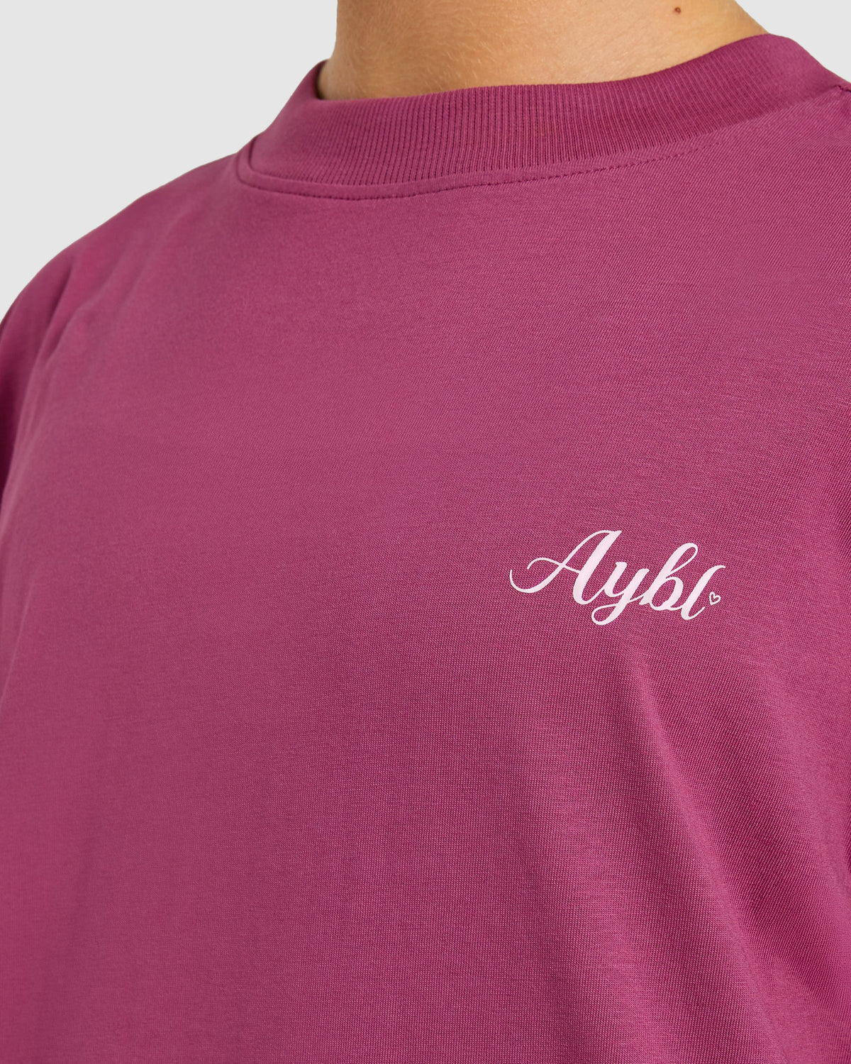 AYBL Gym Oversized T Shirt - Dusty Rose
