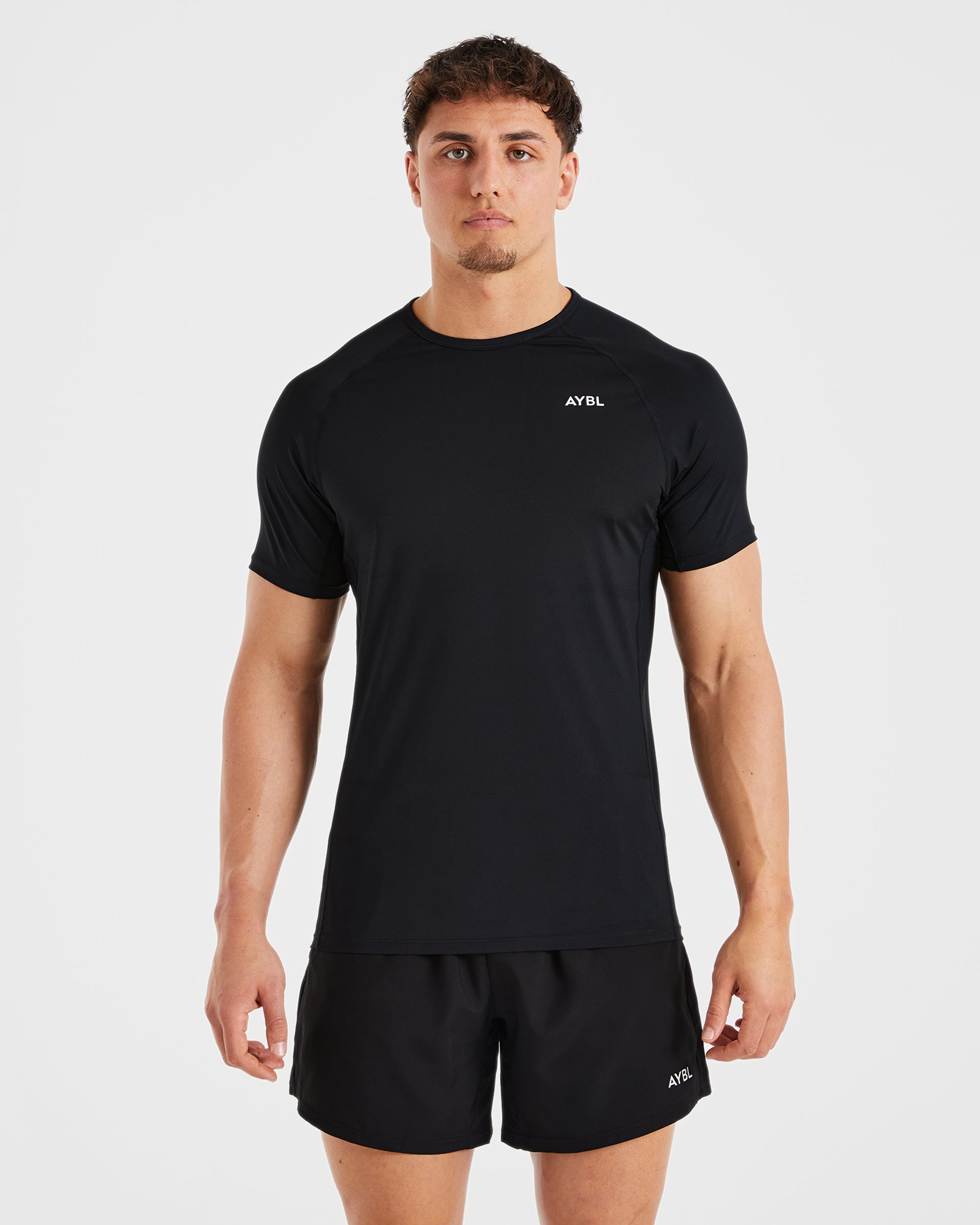 Compression Relaxed T Shirt - Noir