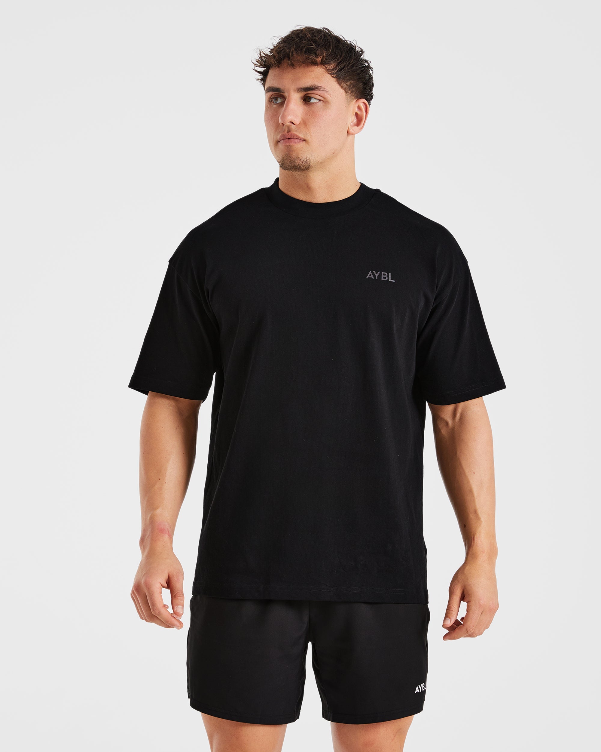 Essential Oversized T Shirt - Noir