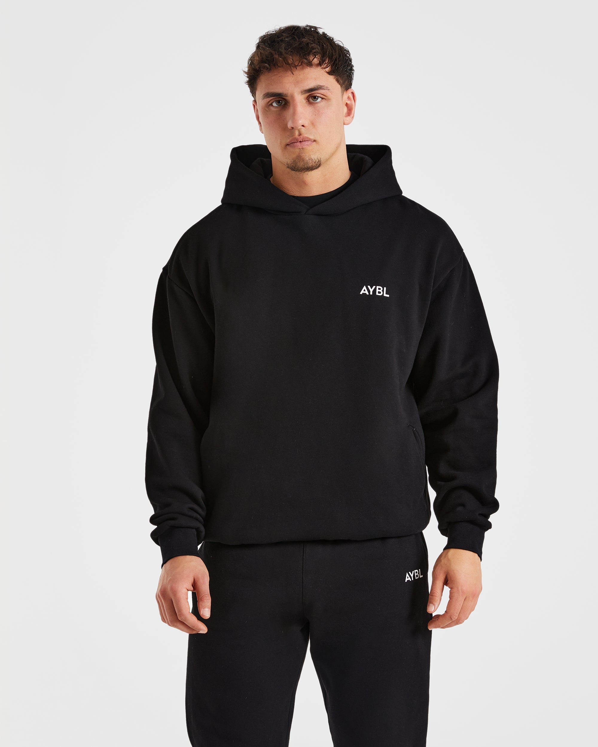 Essential Oversized Hoodie - Noir