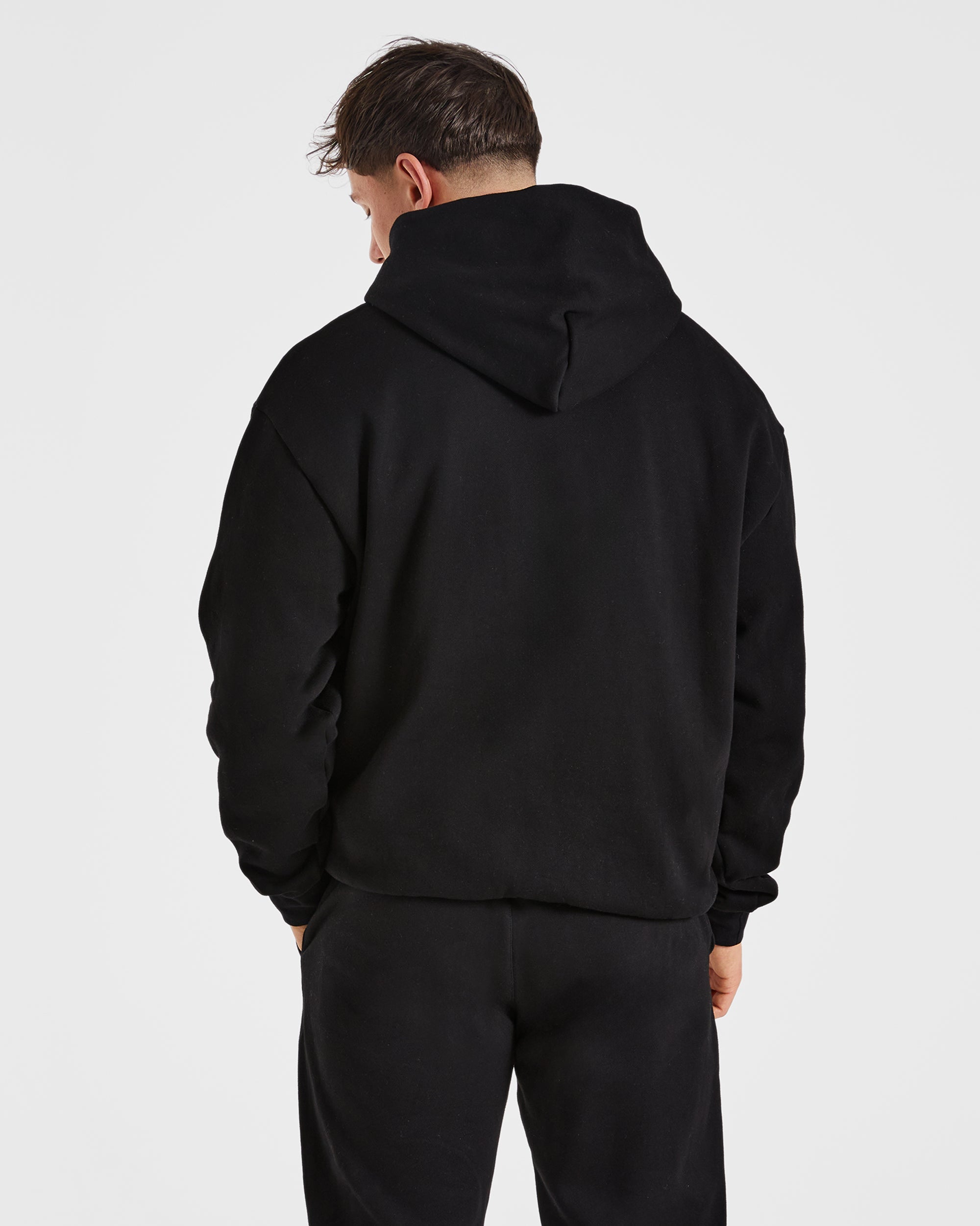 Essential Oversized Hoodie - Noir