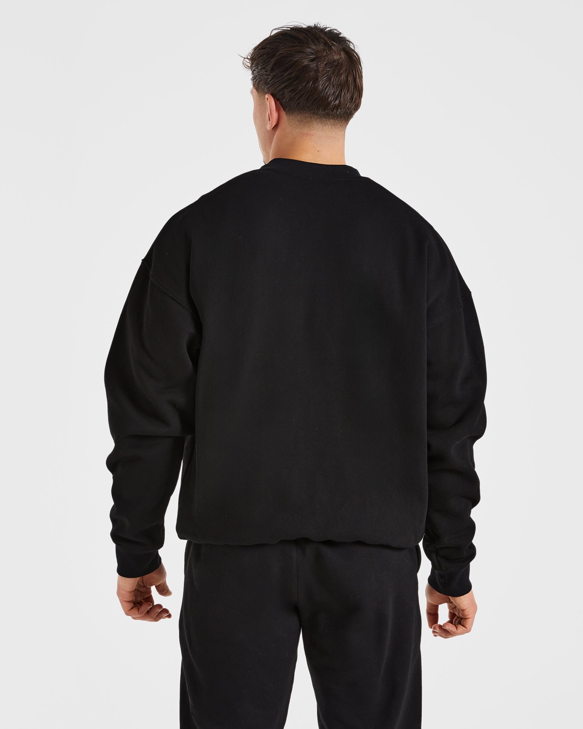 Essential Oversized Sweater - Noir
