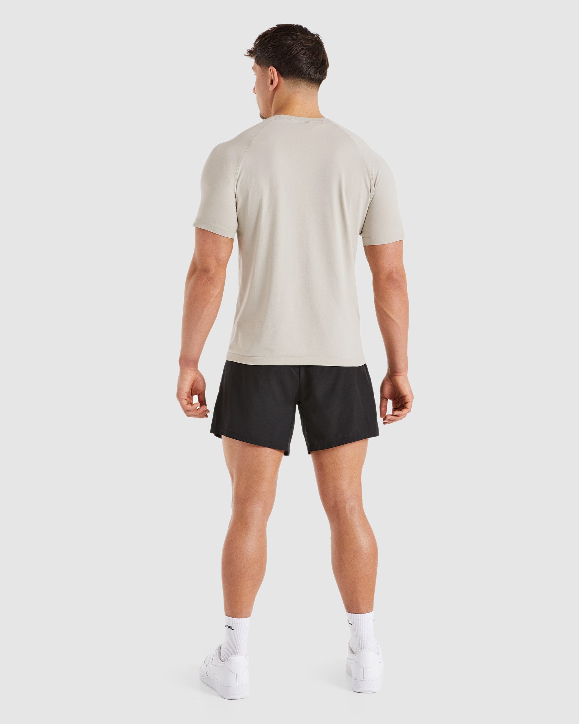 Ascend Seamless T Shirt - Ice Gris