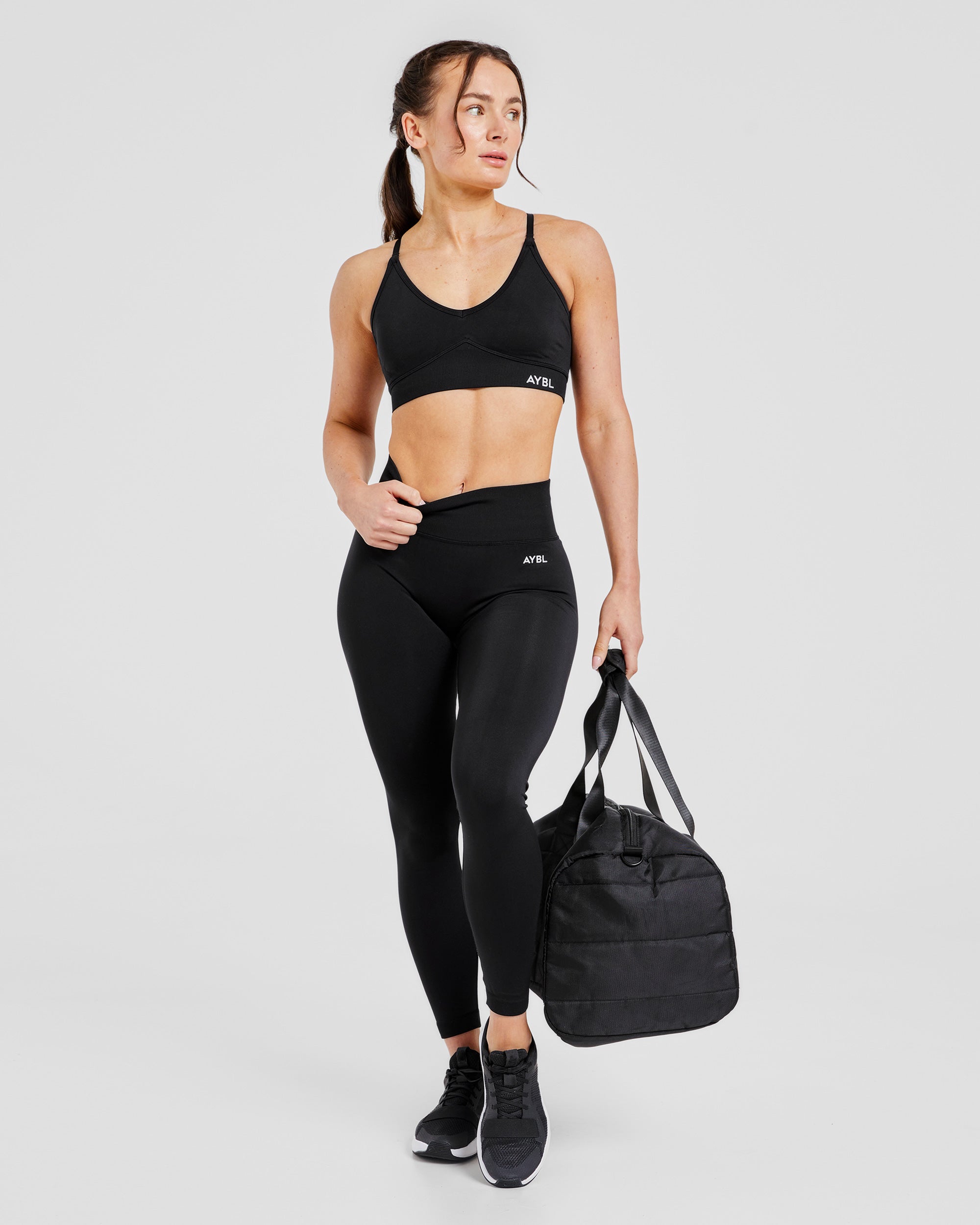 Adapt Seamless Sports Bra - Noir