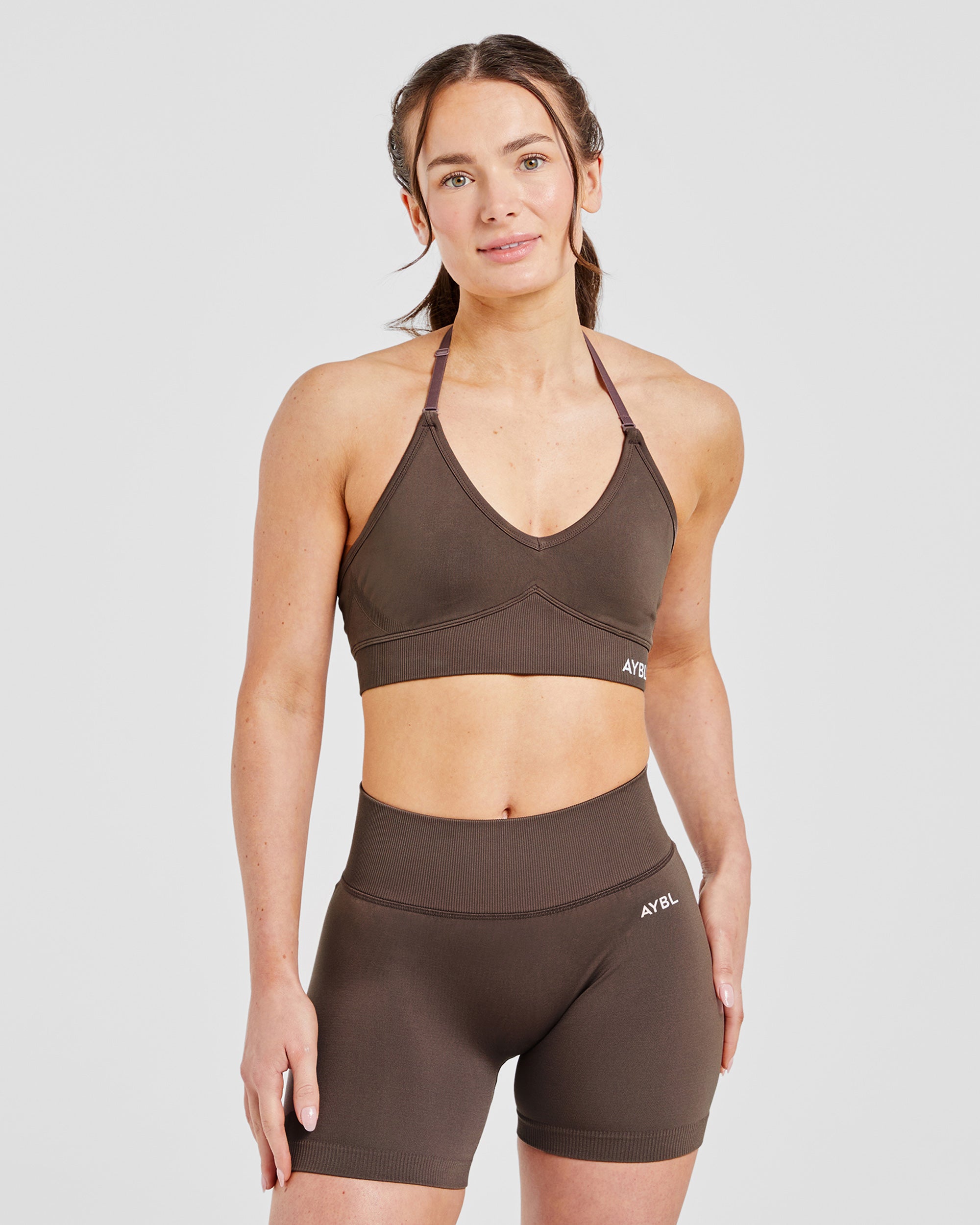 Adapt Seamless Sports Bra - Brun