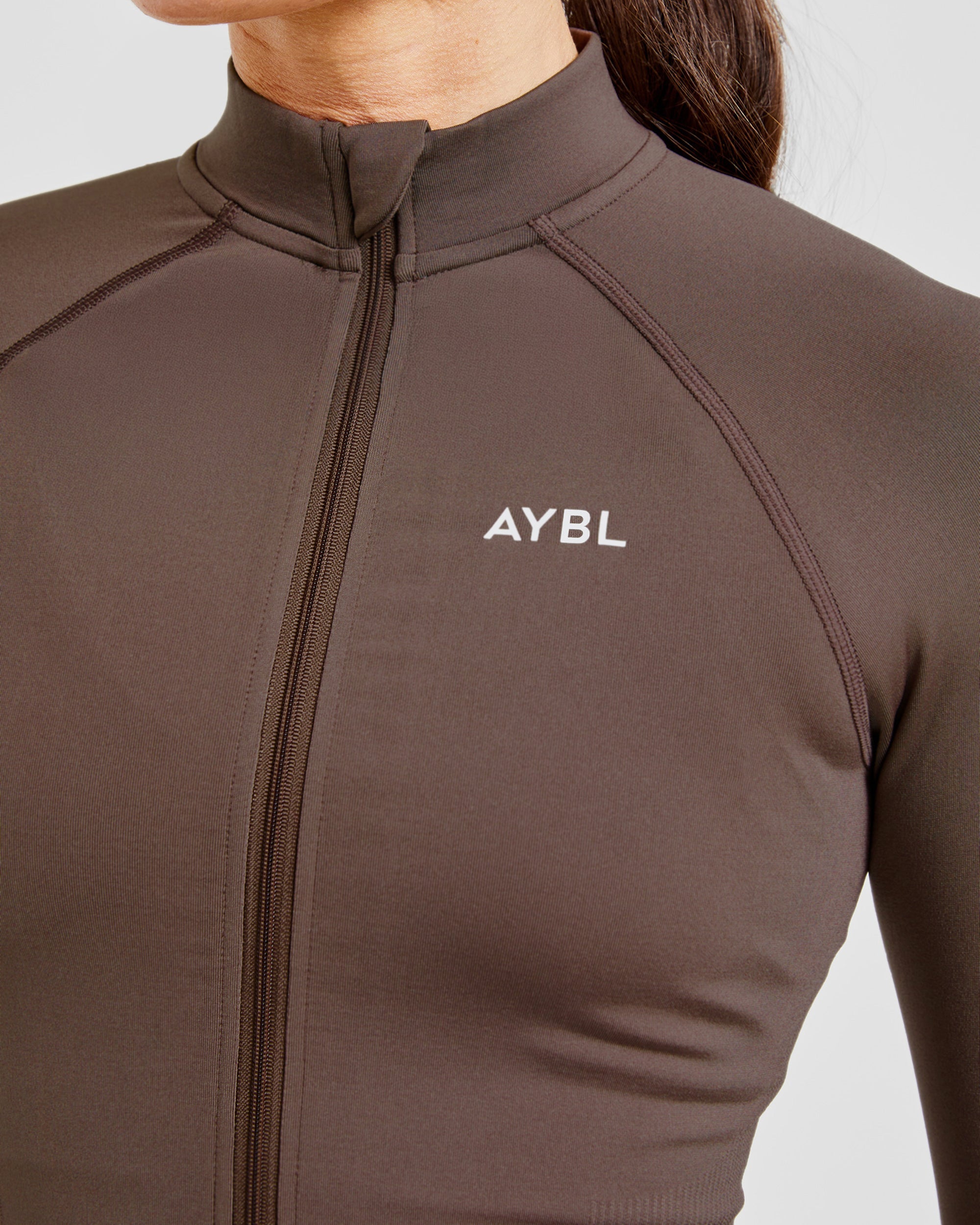 Adapt Seamless Jacket - Brun