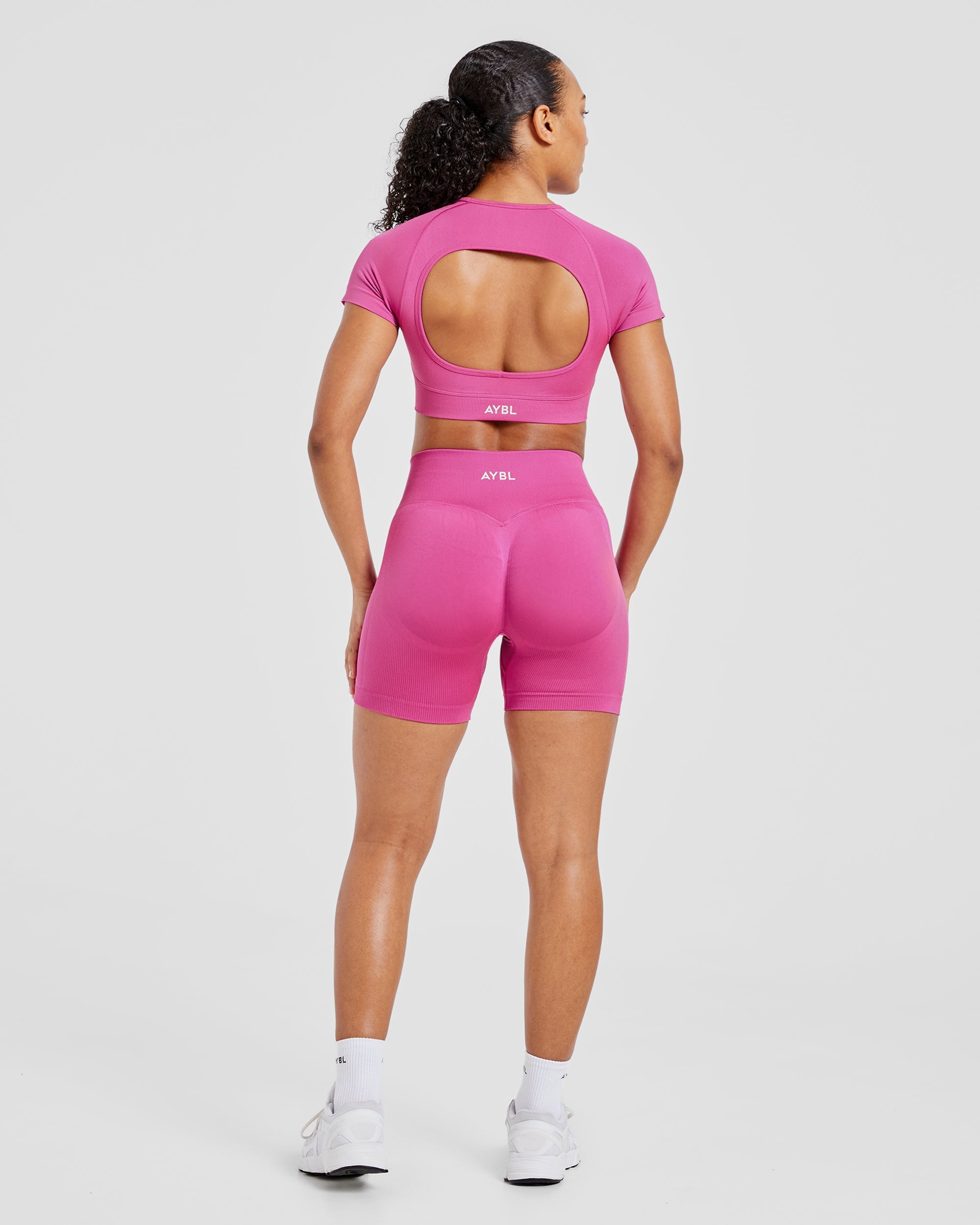 Adapt Seamless Shorts - Rose