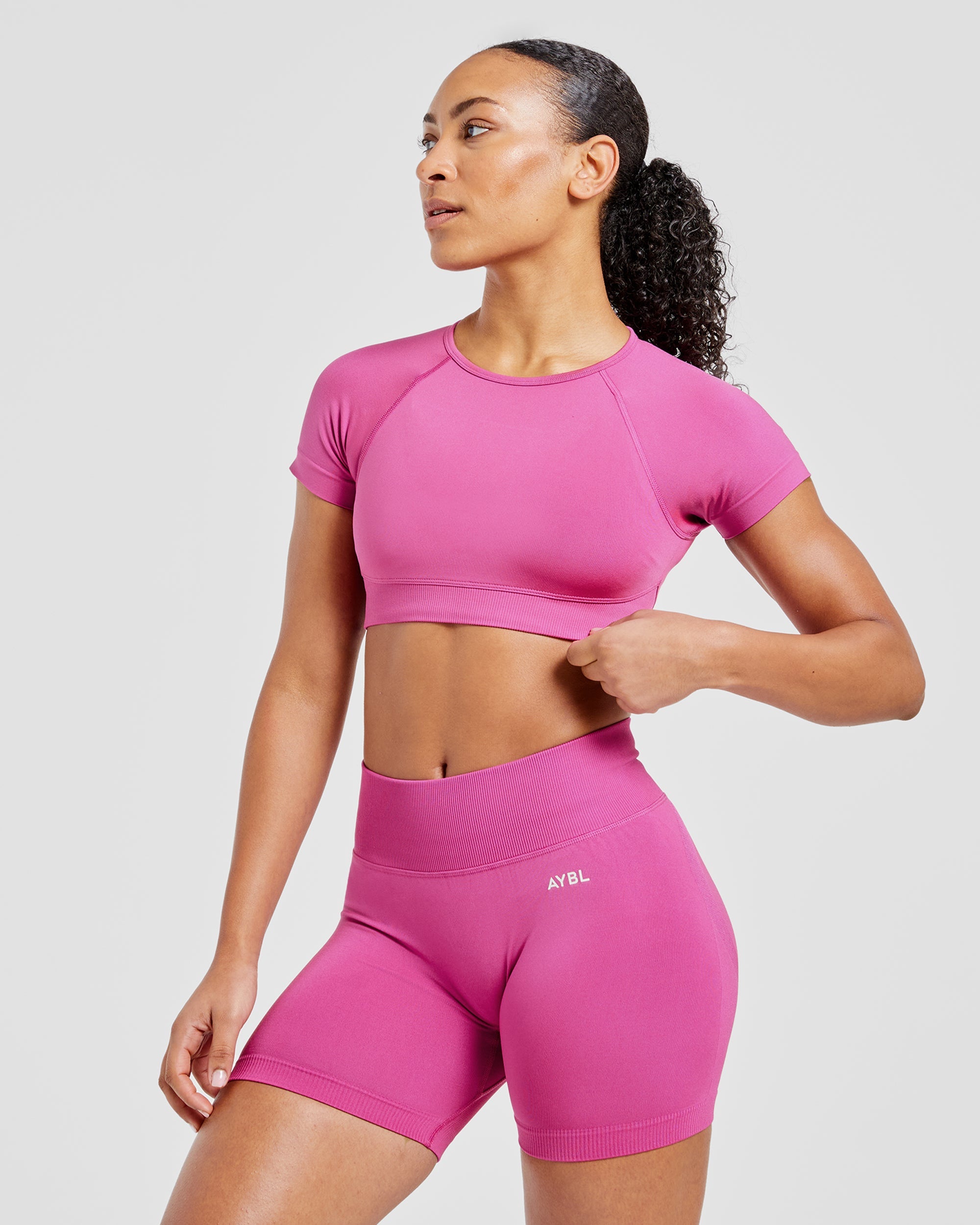 Adapt Seamless Shorts - Rose