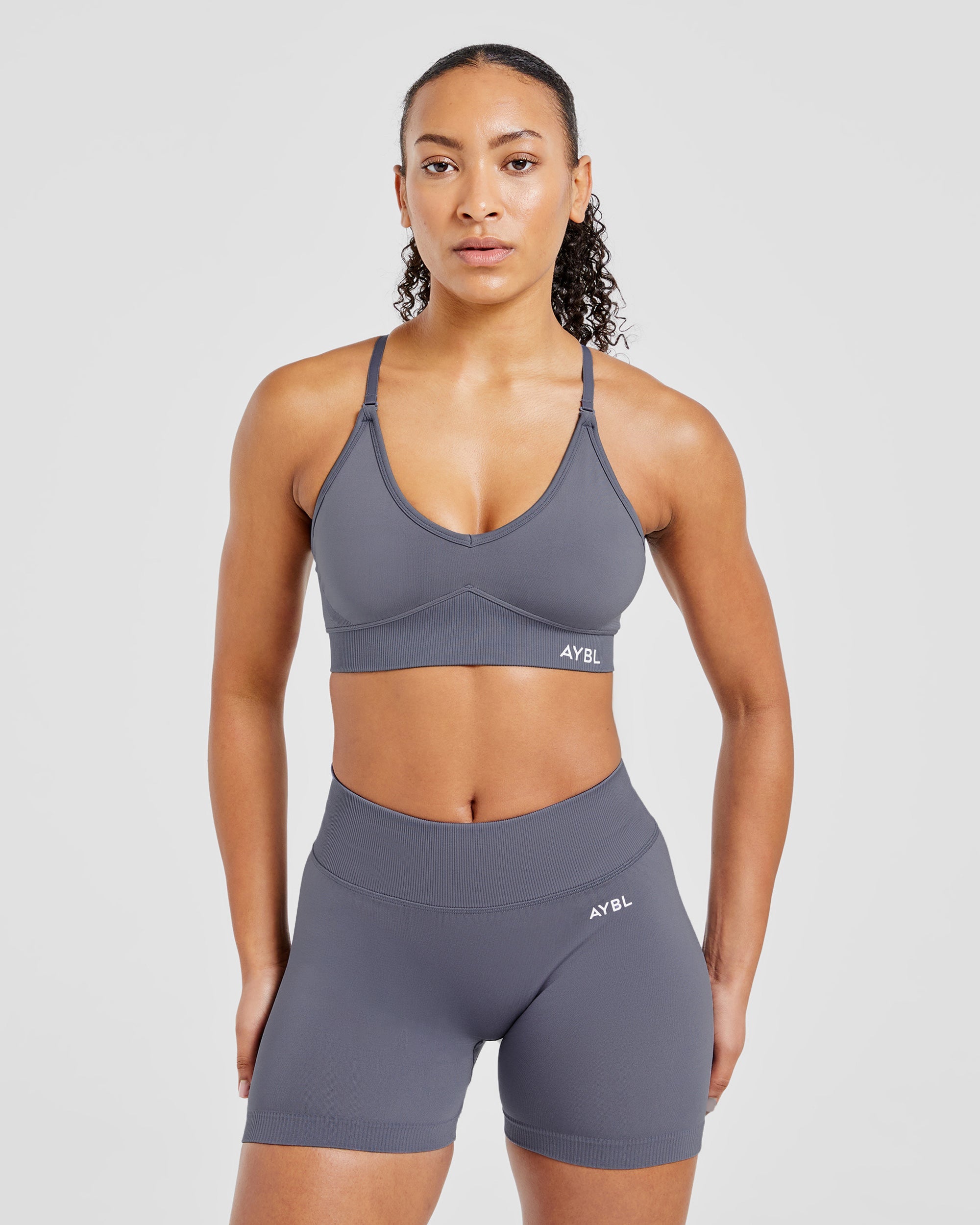 Adapt Seamless Sports Bra - Slate