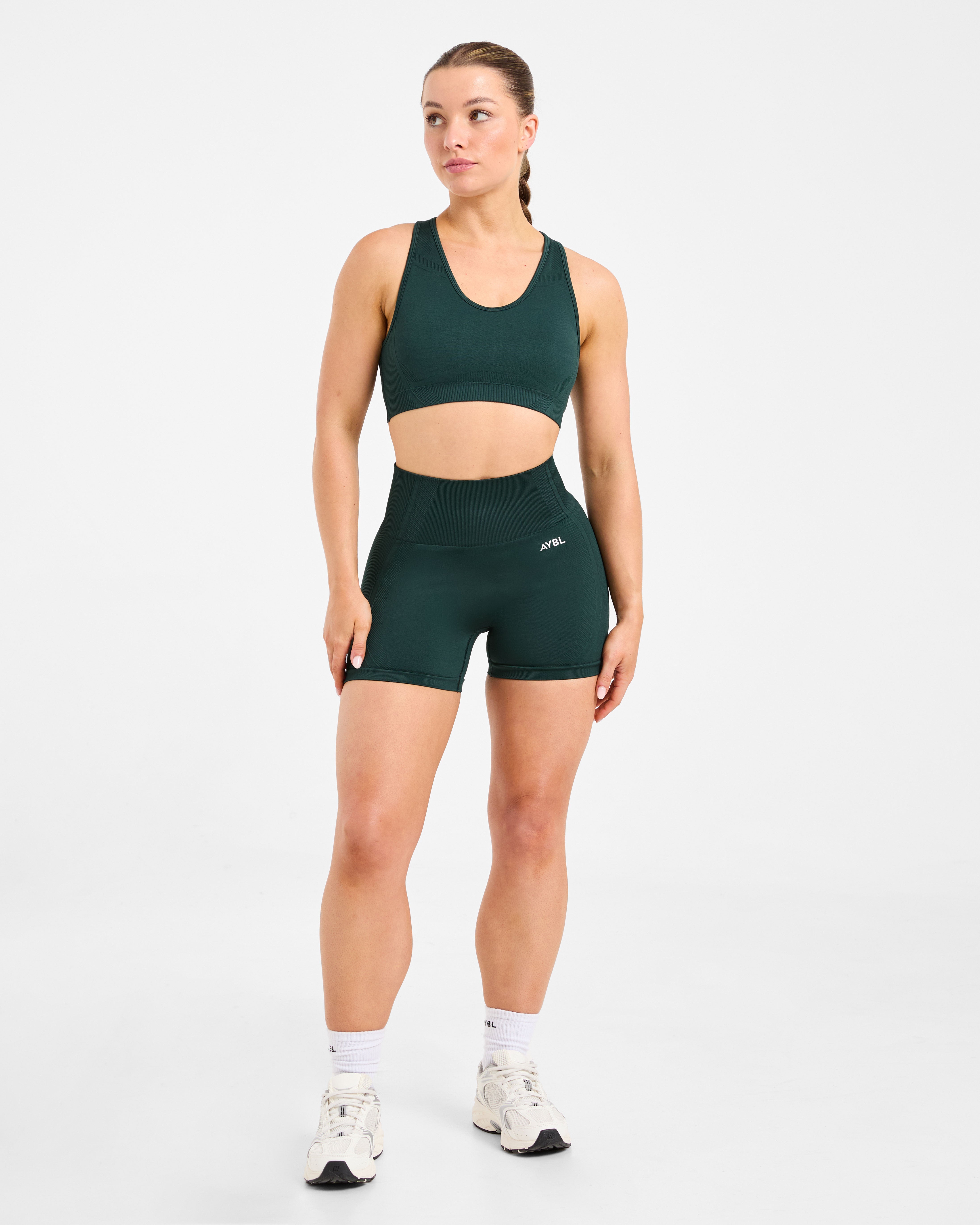 Balance V3 Seamless Sports Bra - Dark Vert