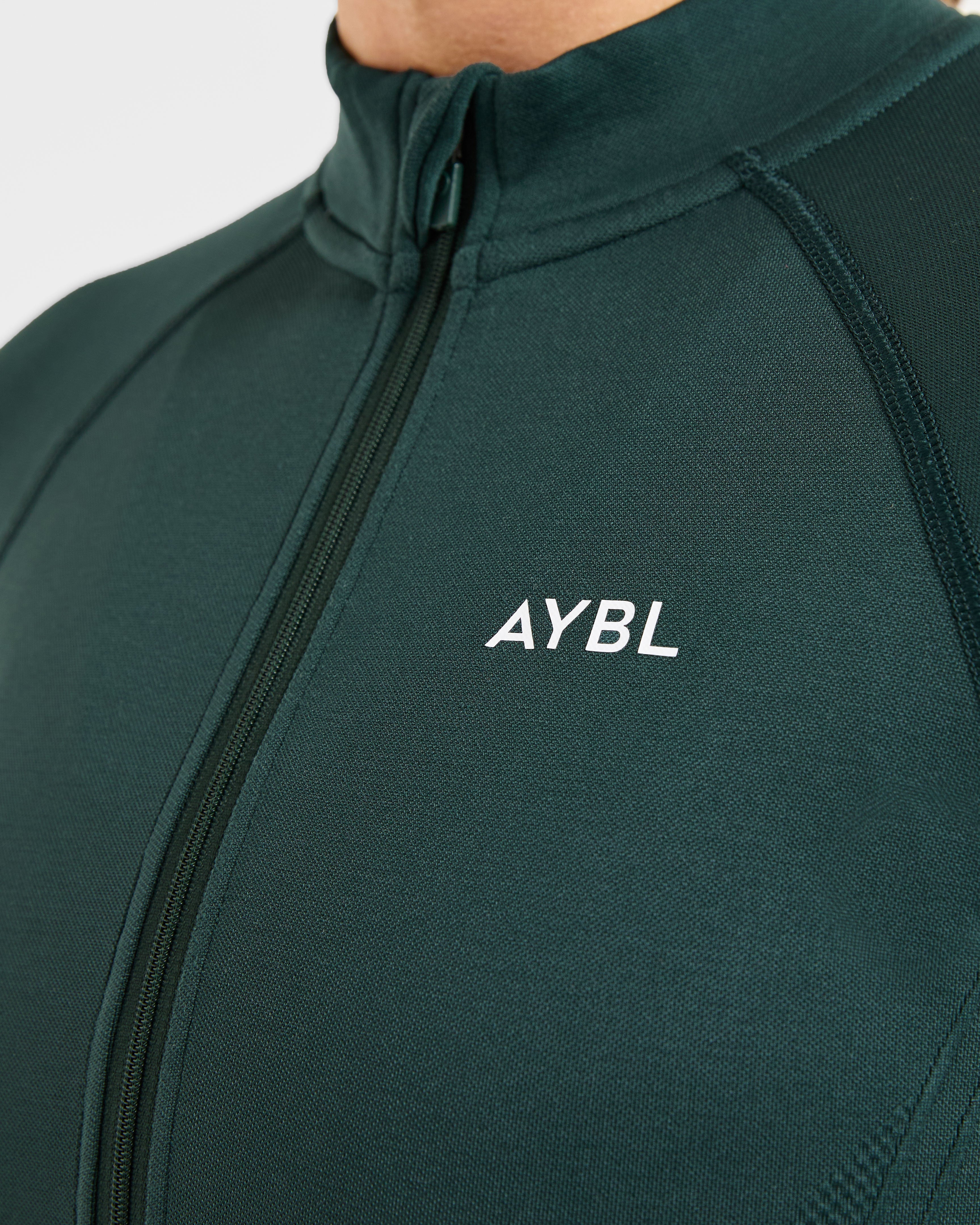 Balance V3 Seamless Zip Jacket - Dark Vert