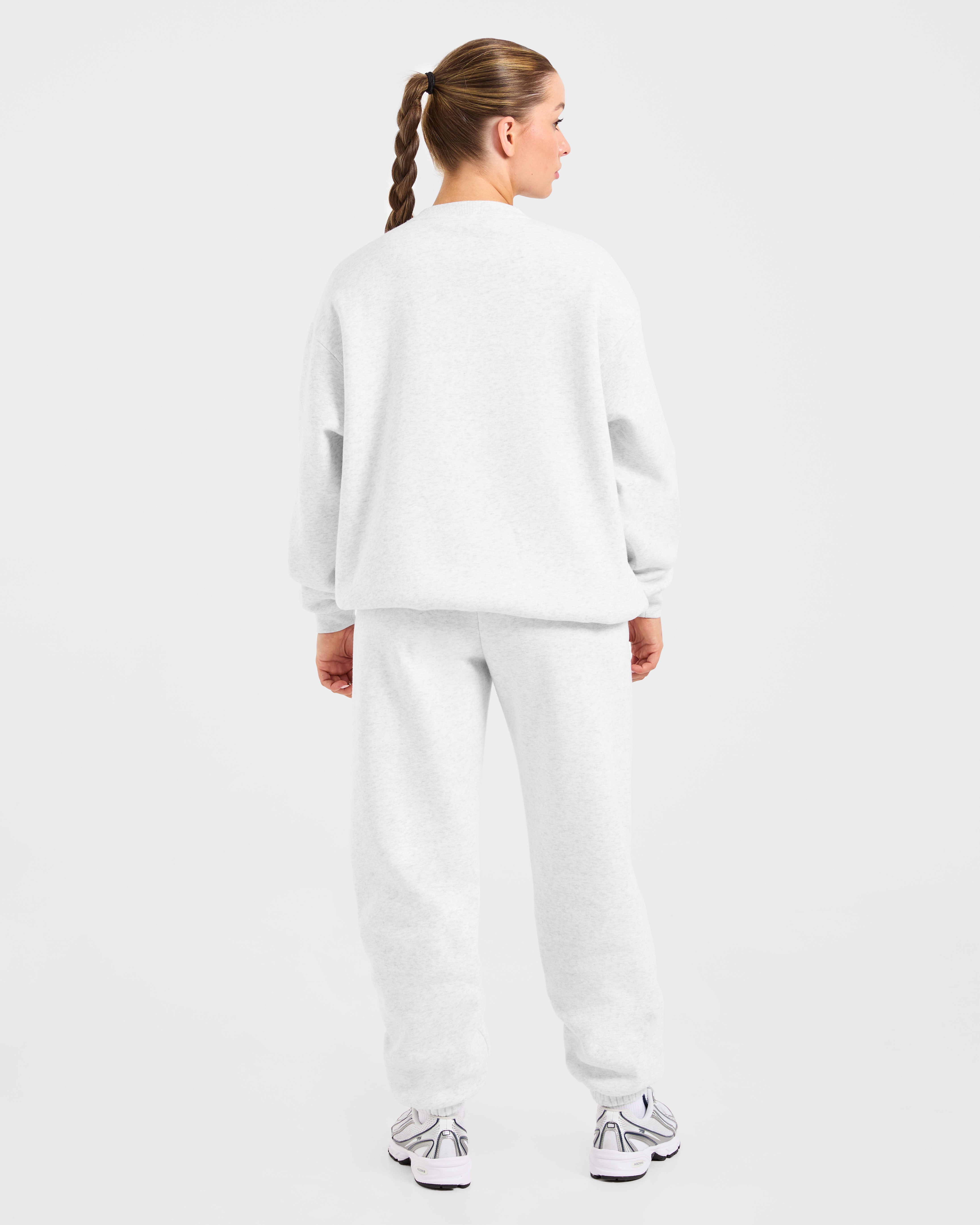 Varsity 2.0 Oversized Sweatshirt - Heather Gris