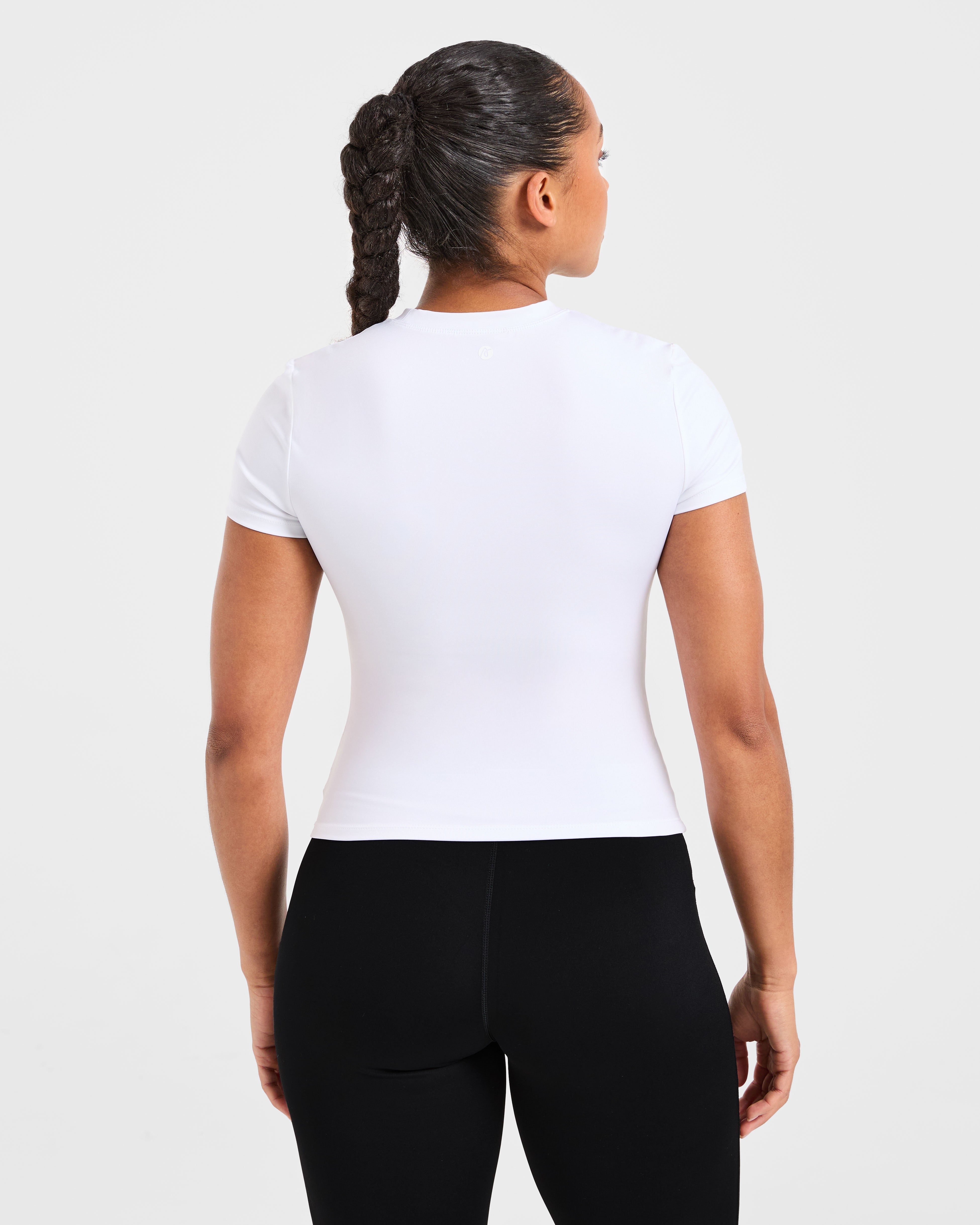 Sculpt T Shirt - Blanc