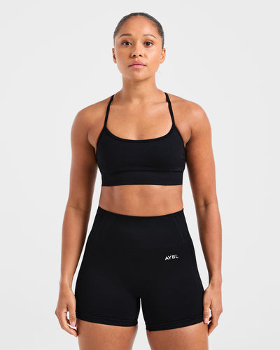 Empower Seamless Sports Bra - Noir