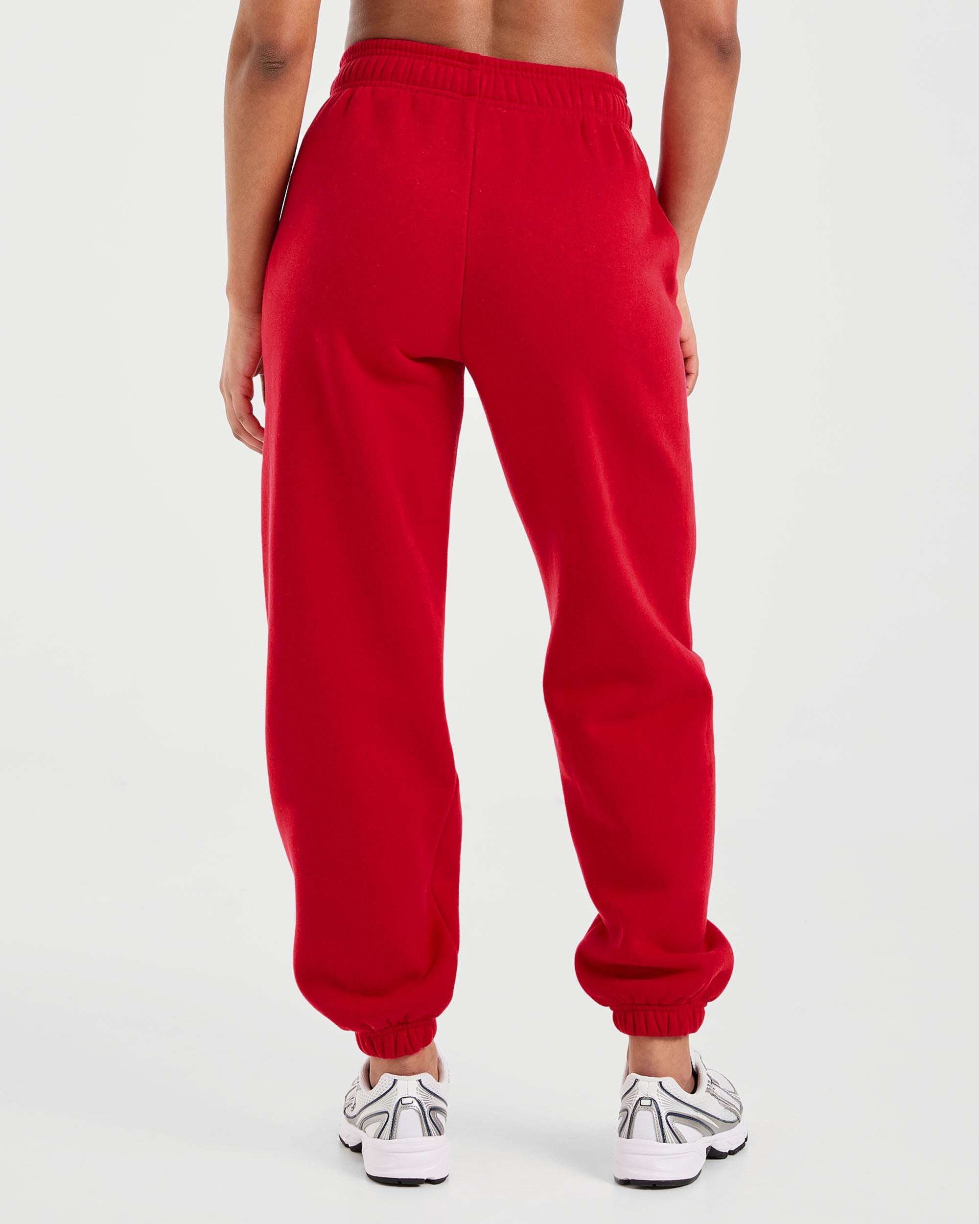 AYBL Sports Club Oversized Joggers - True Rouge