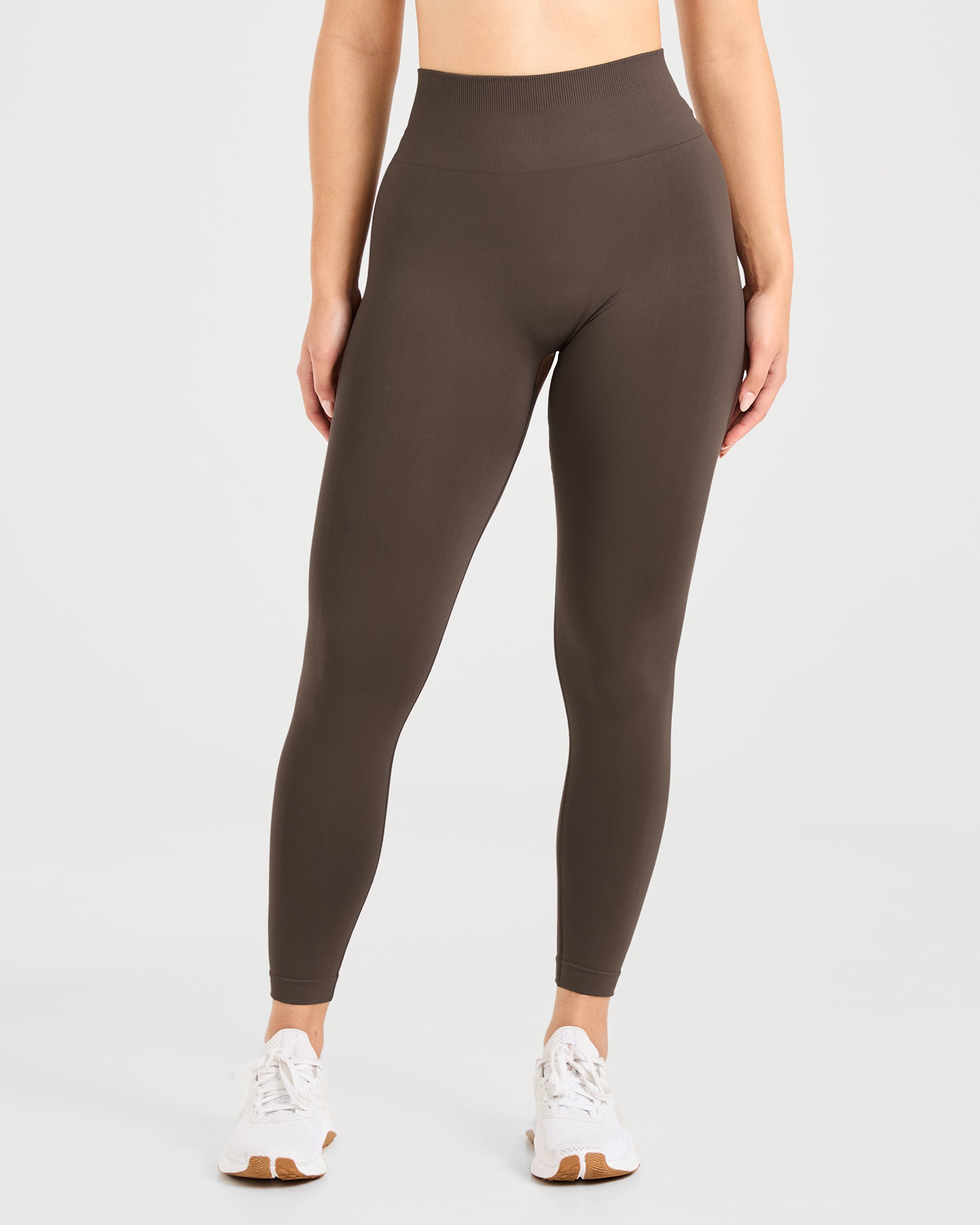 Power Seamless Leggings - Chestnut Brun