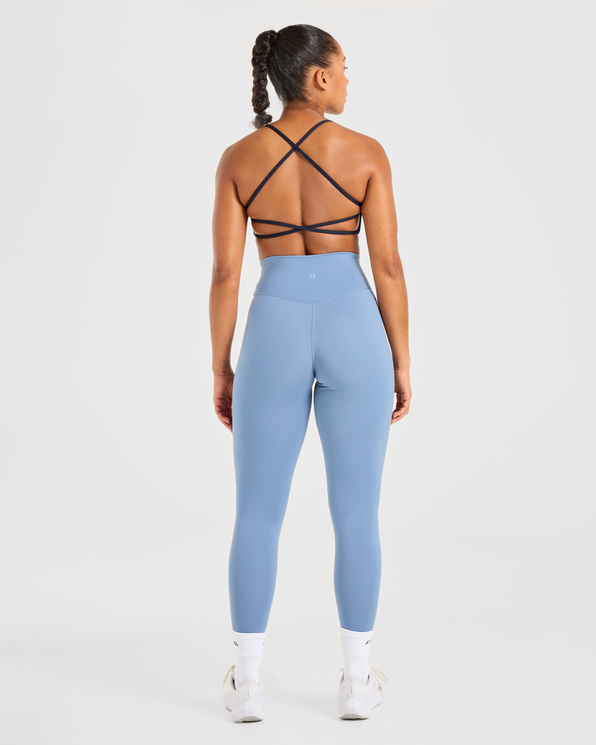 Essential Crossback Sports Bra - Deep Navy