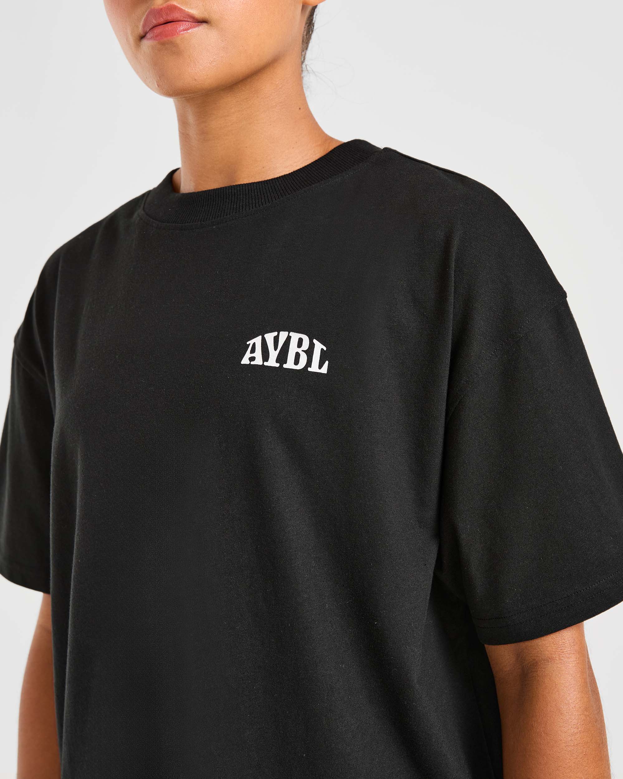 Mind Over Matter Oversized T Shirt - Noir