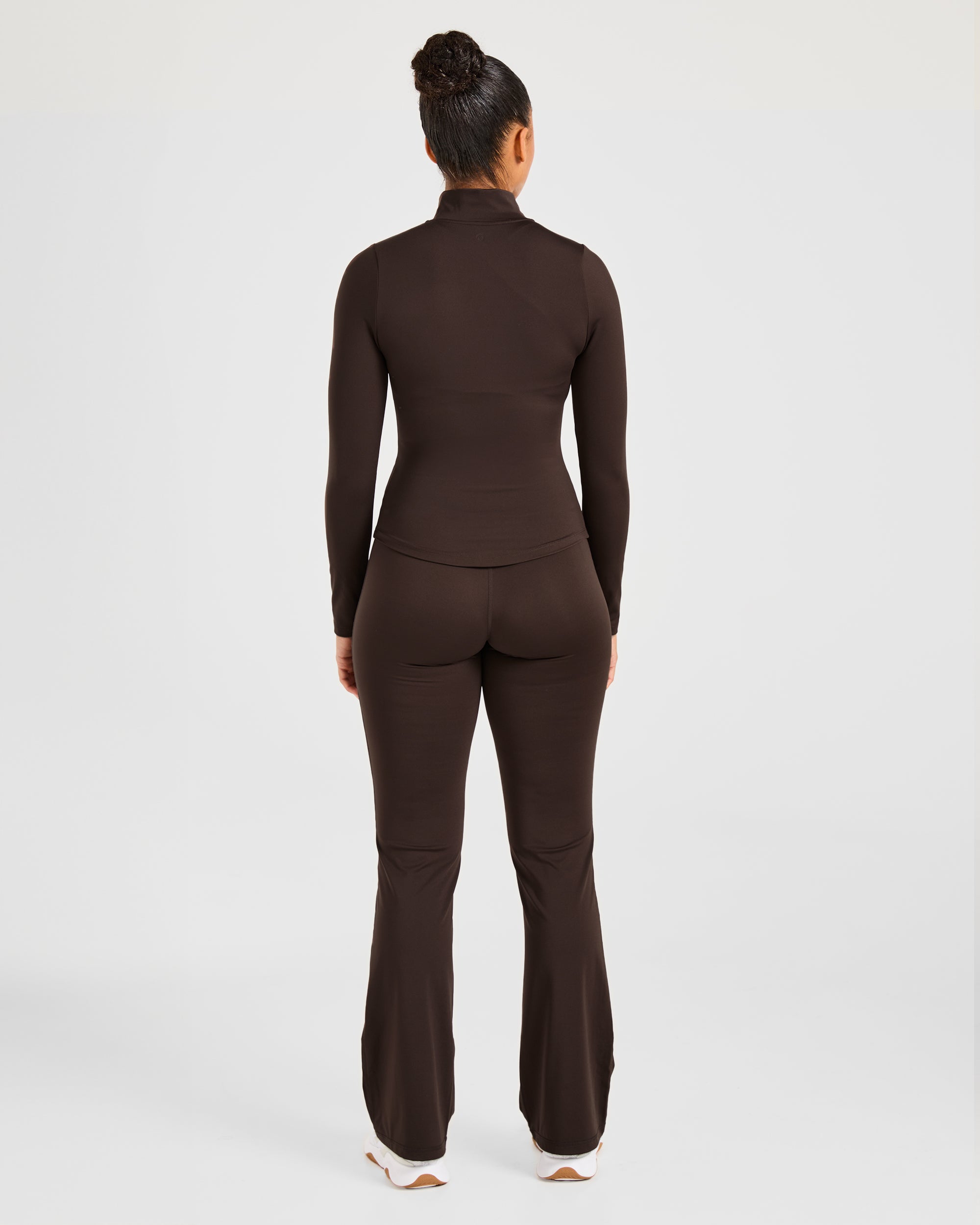 Sculpt Flared Leggings - Deep Cocoa Brun