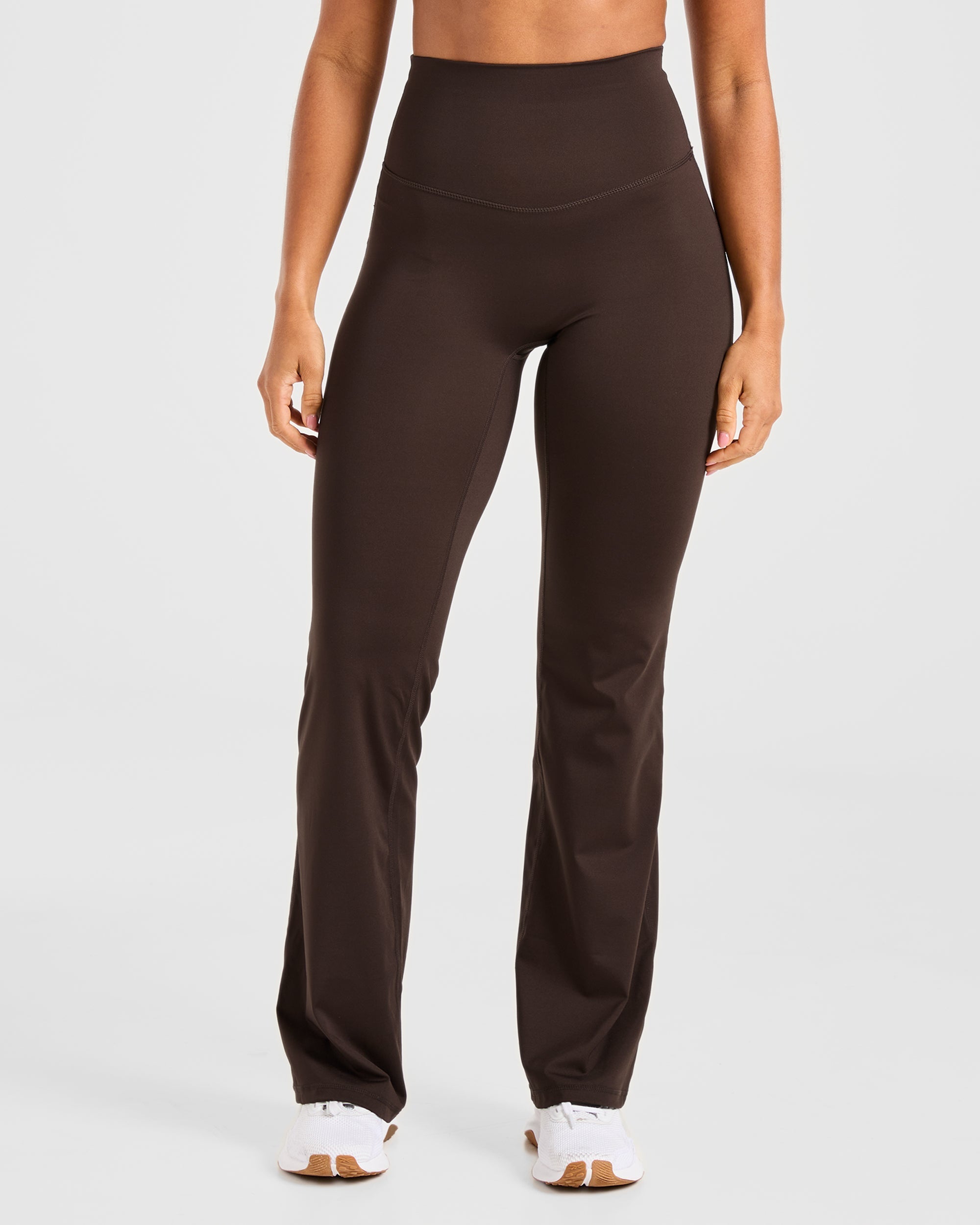 Sculpt Flared Leggings - Deep Cocoa Brun