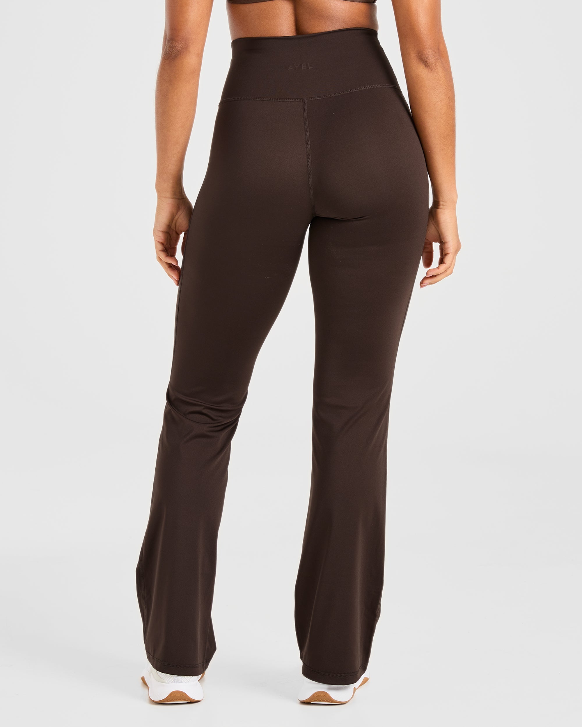 Sculpt Flared Leggings - Deep Cocoa Brun