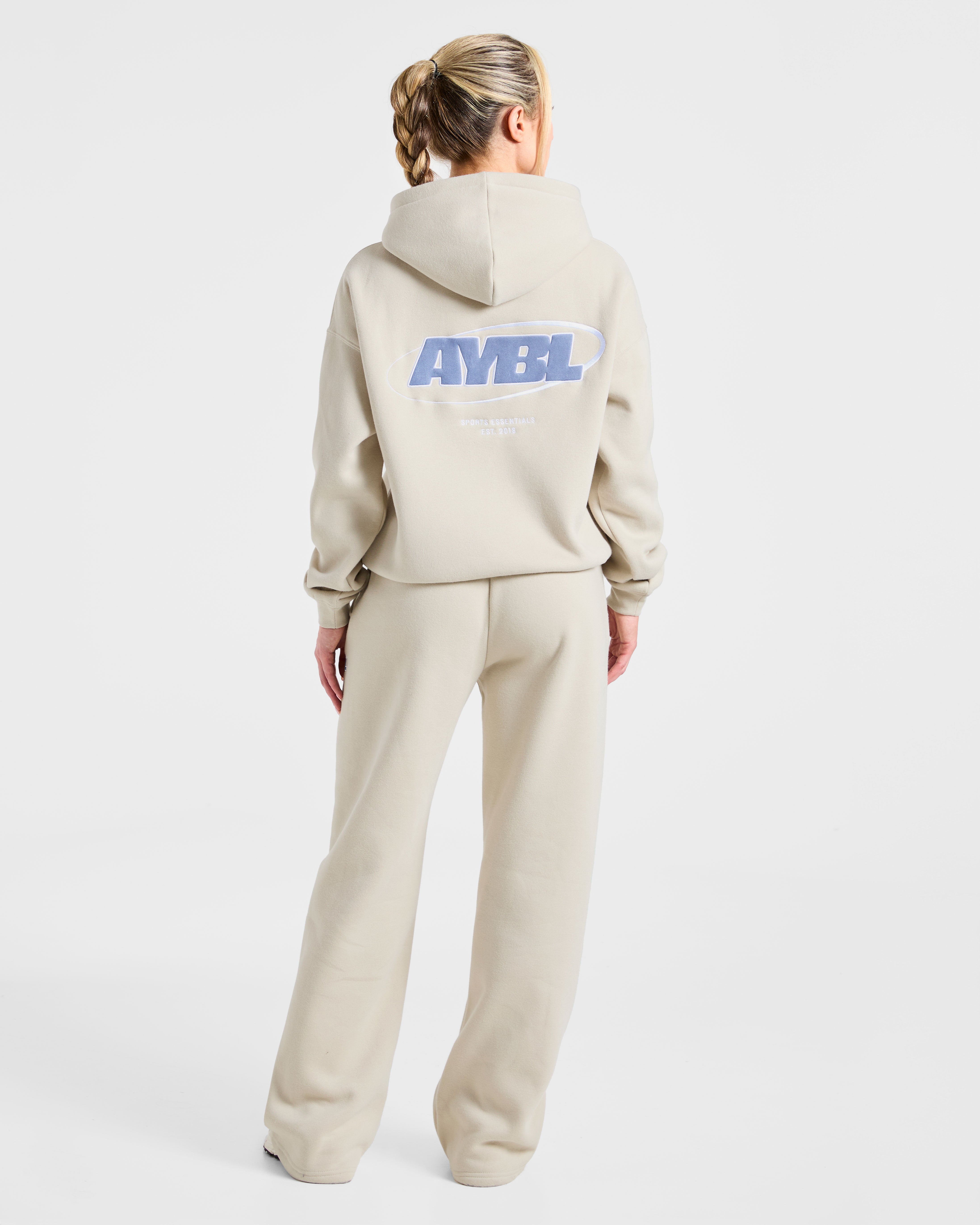 Sports Essentials Oversized Hoodie - Sand