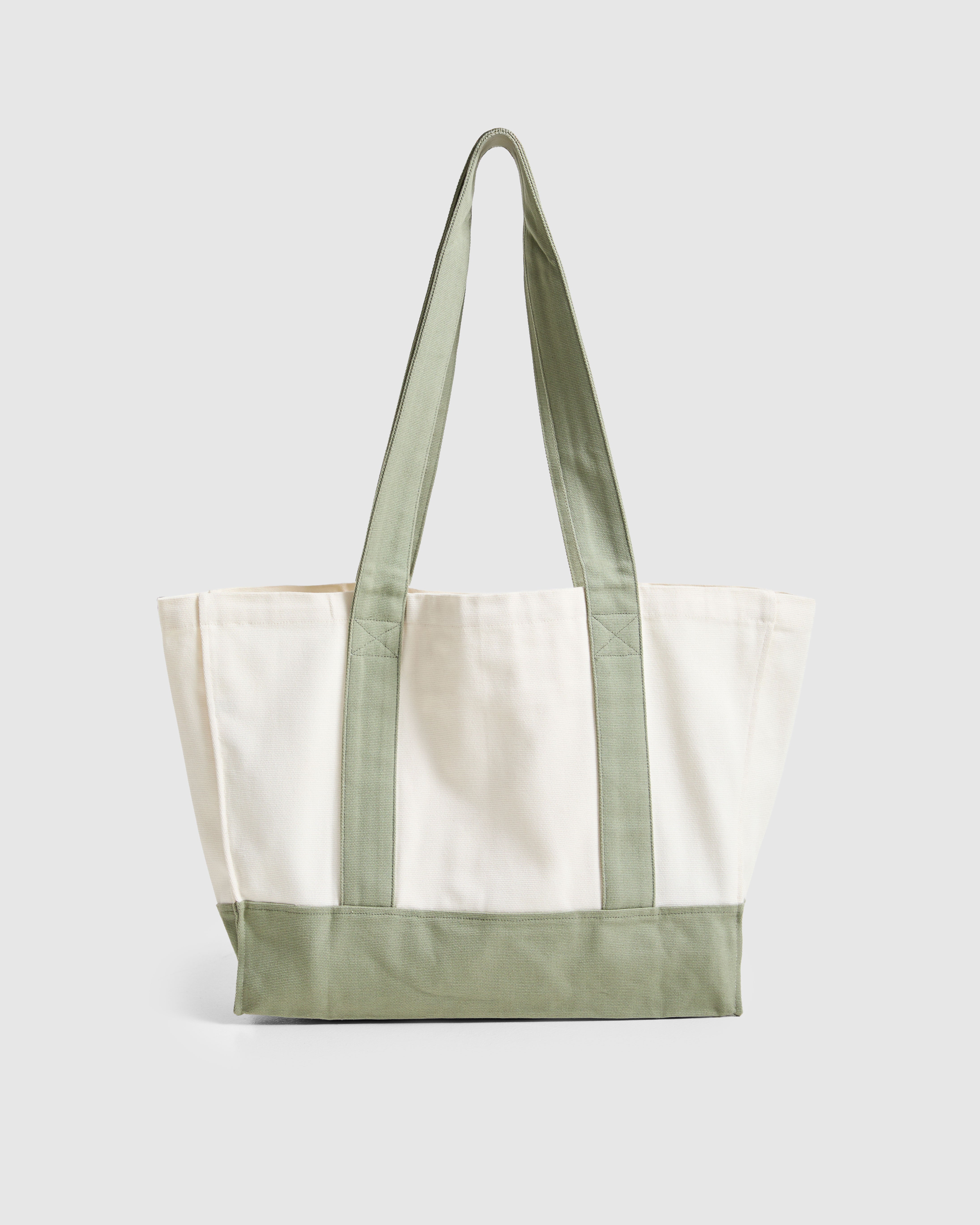 Sports Collective Tote Bag - Off Blanc/Vert