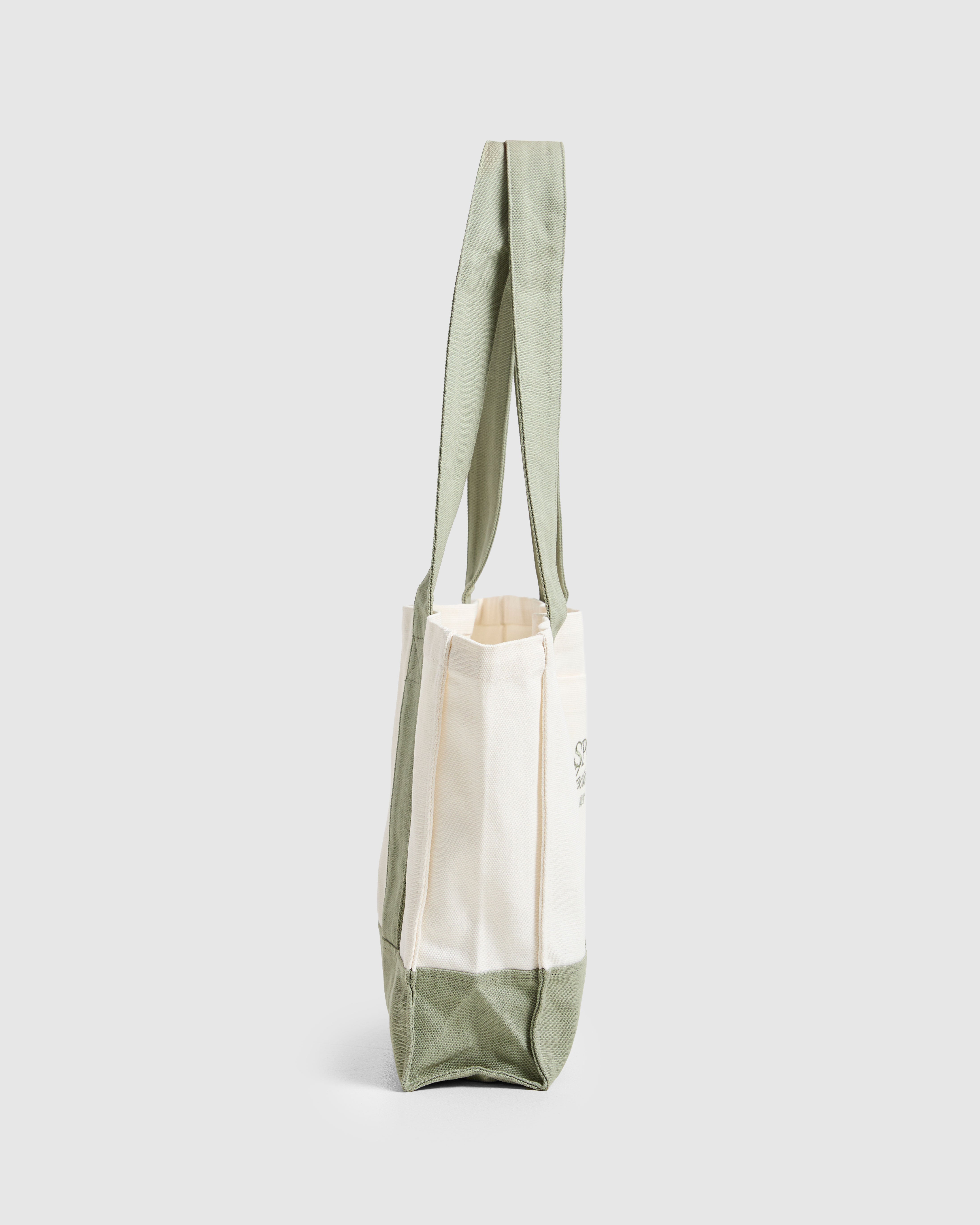 Sports Collective Tote Bag - Off Blanc/Vert