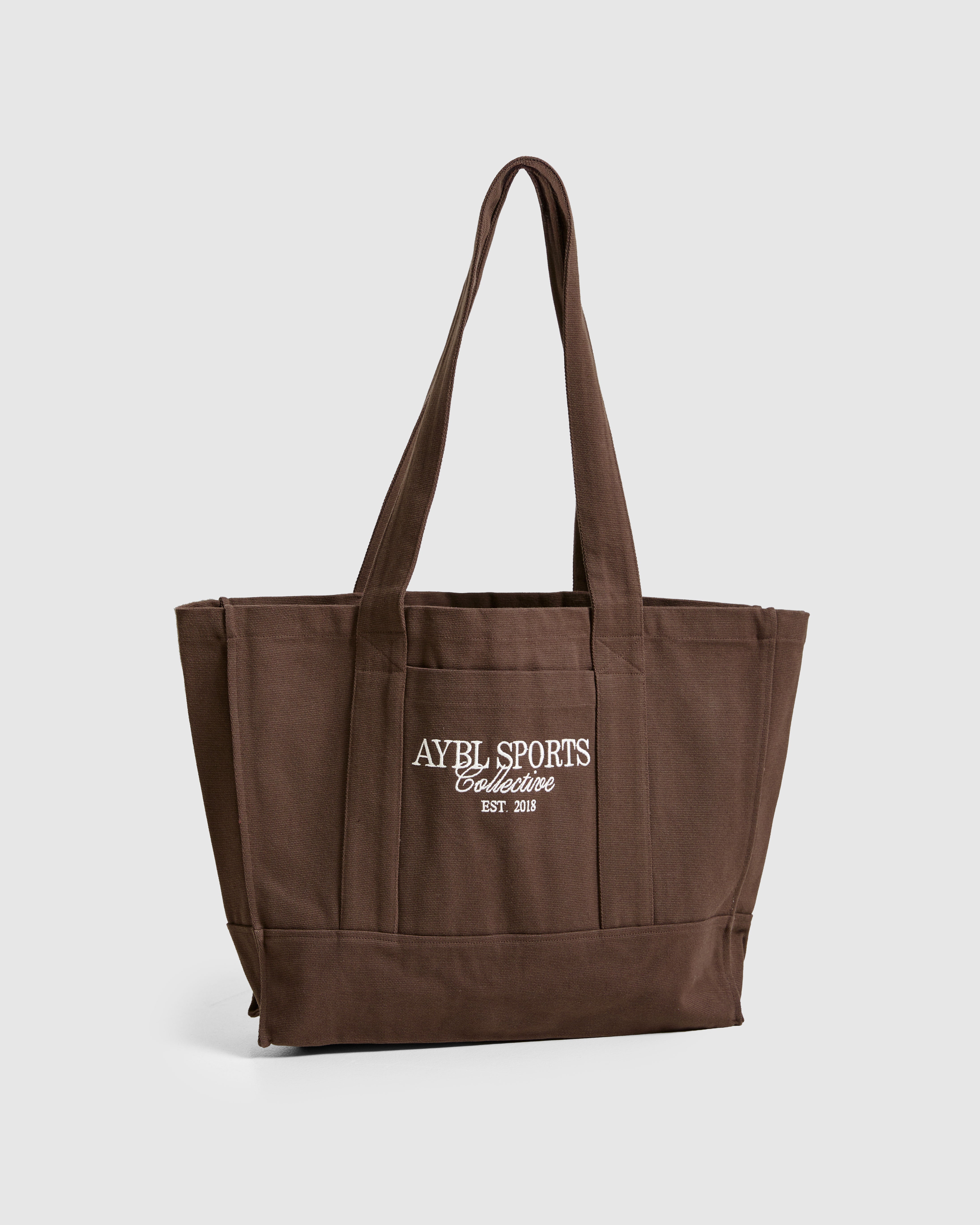 Sports Collective Tote Bag - Marron