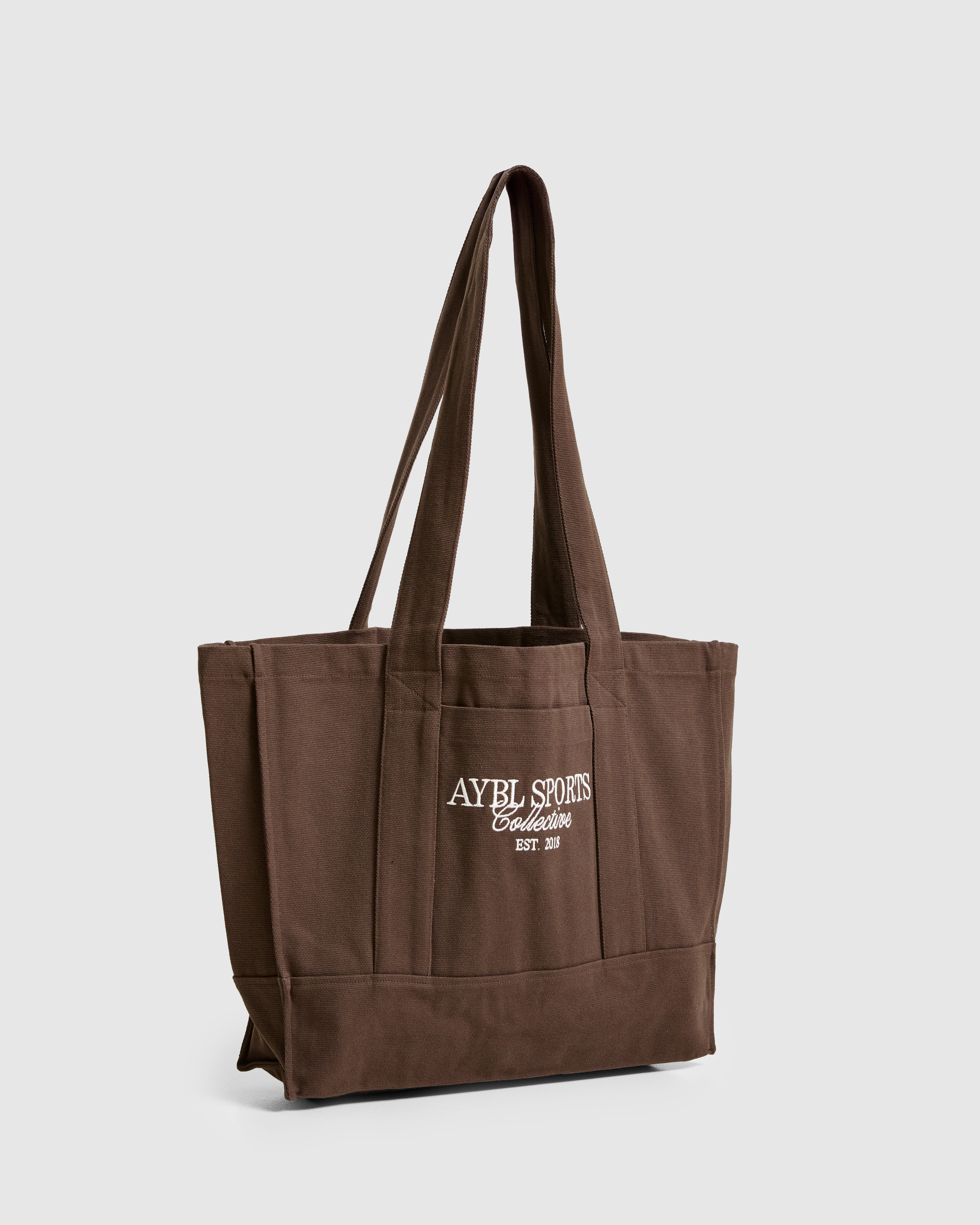 Sports Collective Tote Bag - Marron