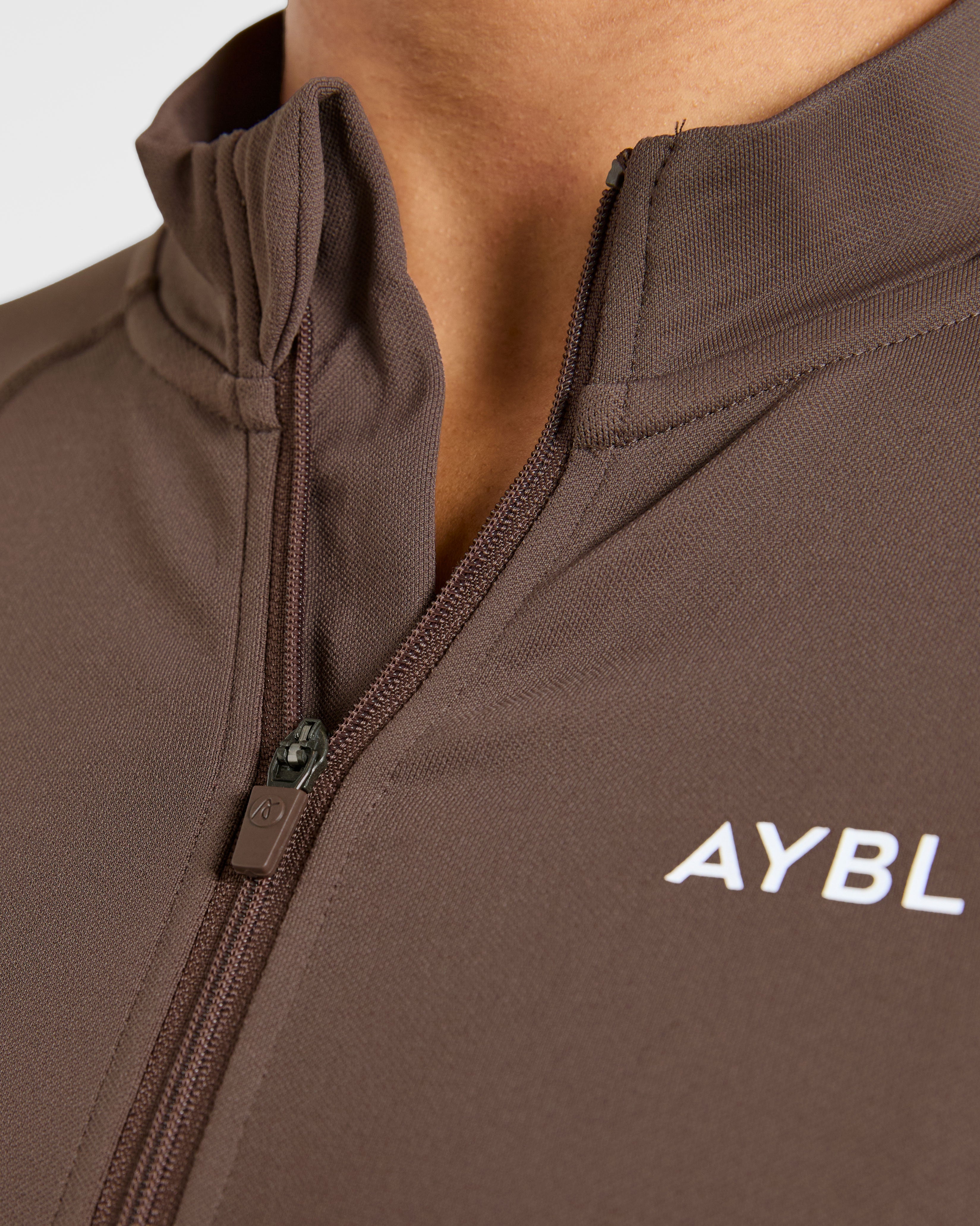 Enhance Seamless Jacket - Marron