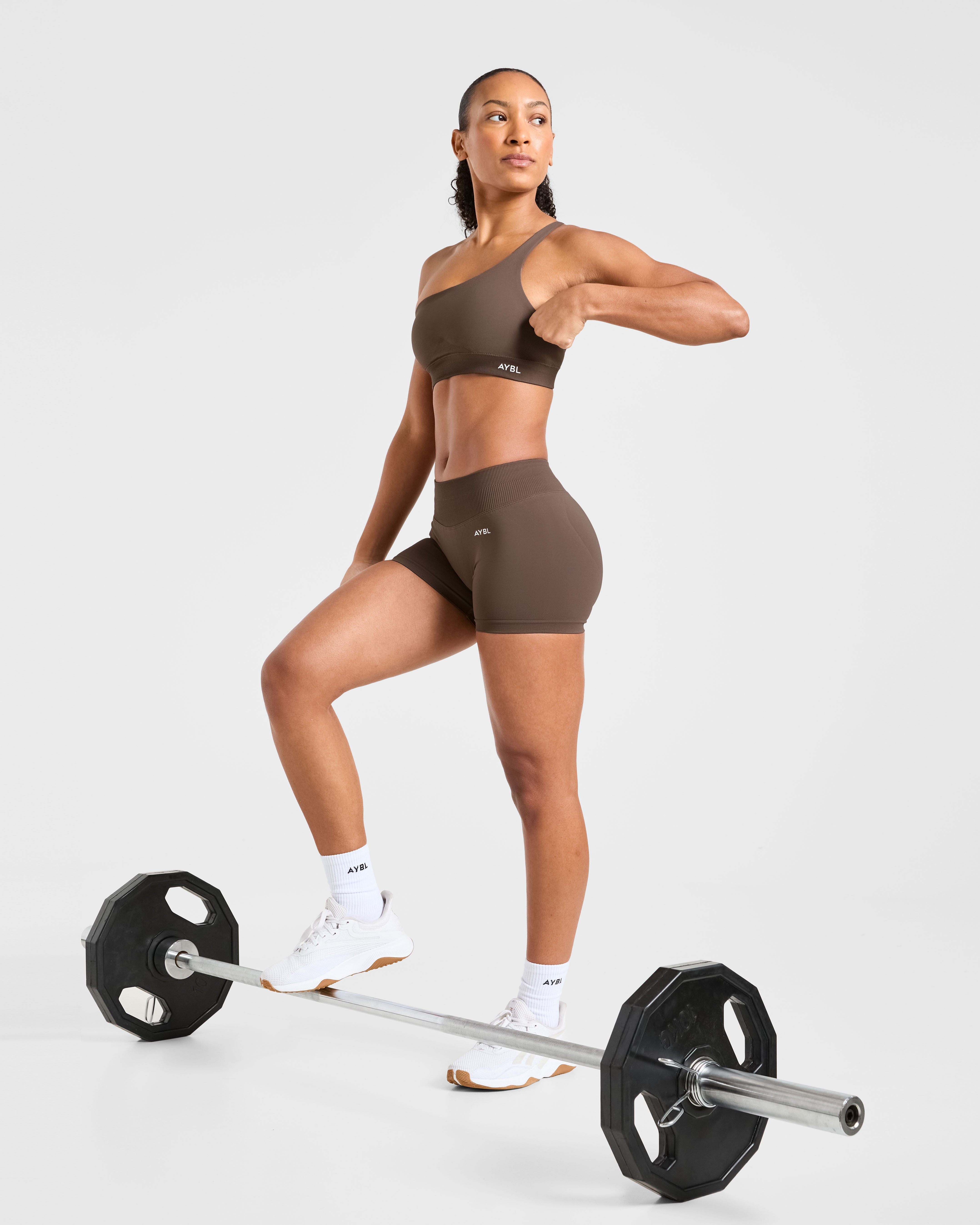 Enhance Seamless Shorts - Marron