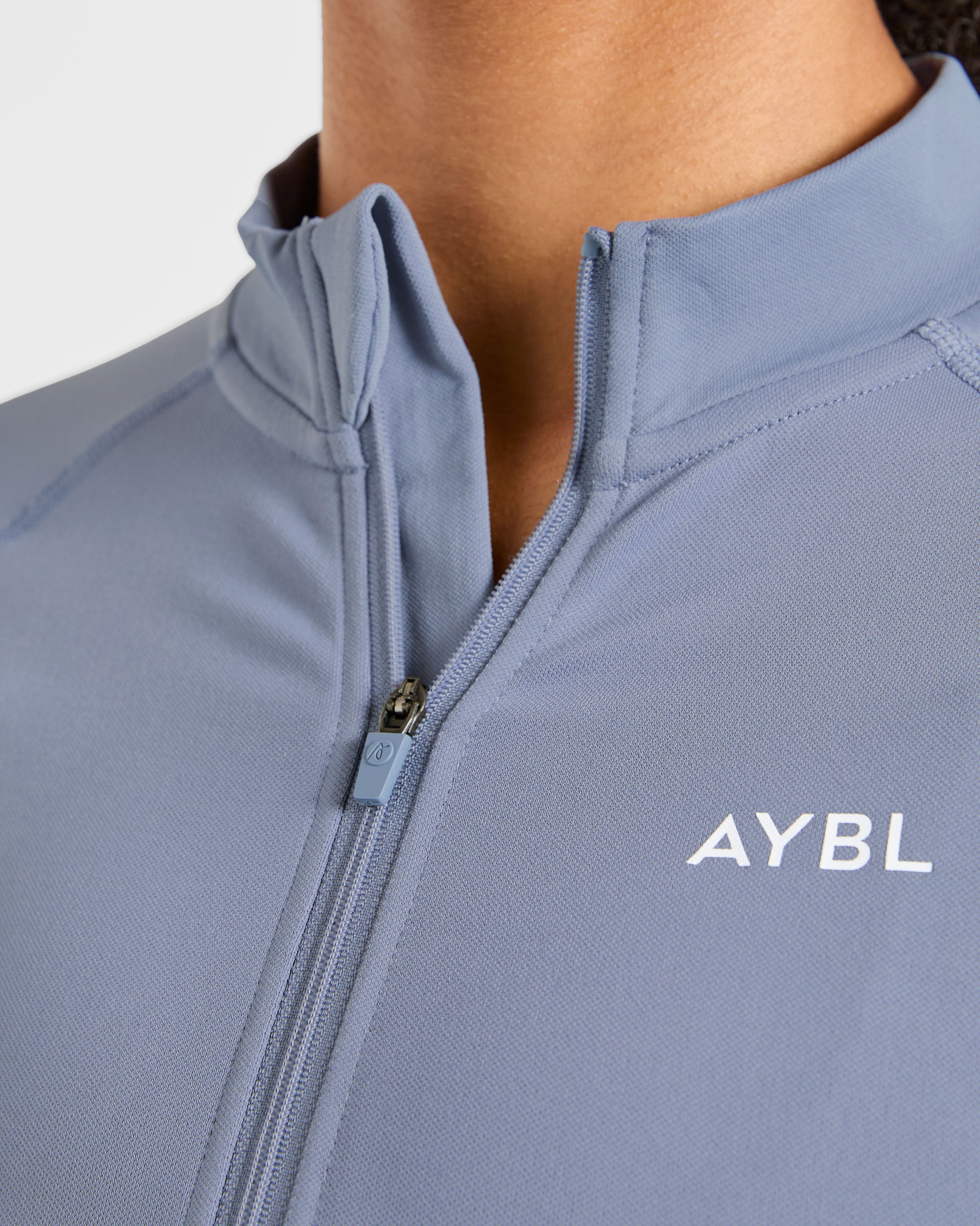 Enhance Seamless Jacket - Slate Bleu