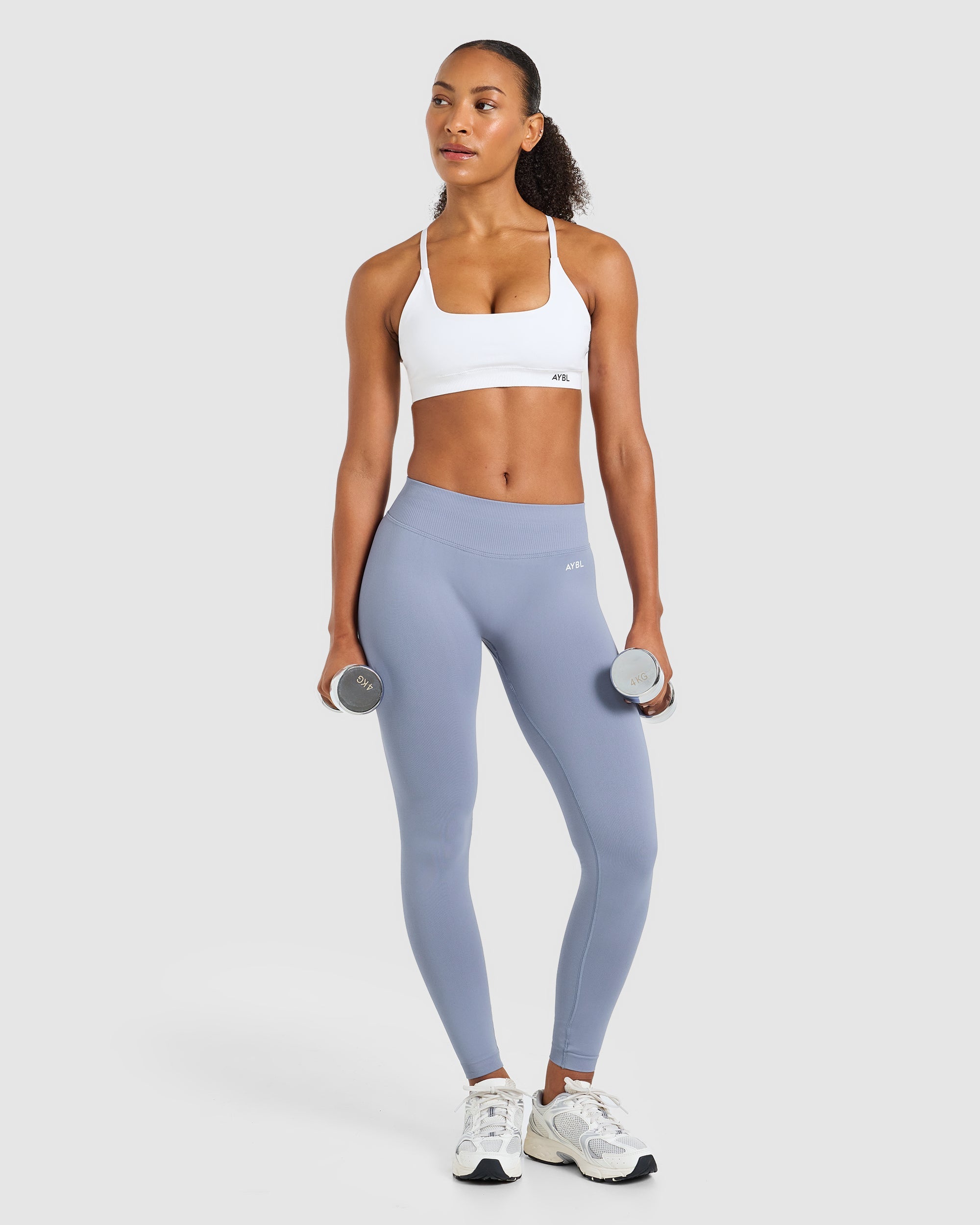 Enhance Seamless Sports Bra - Blanc