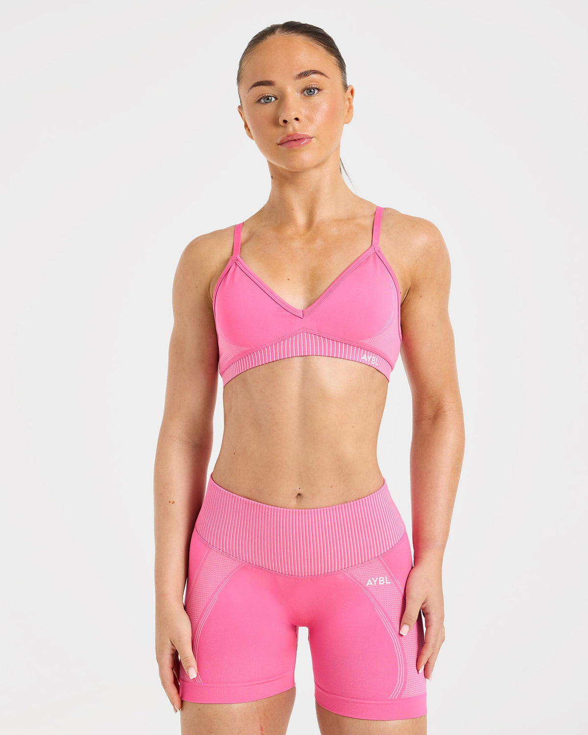 Charge Seamless Sports Bra - Rose