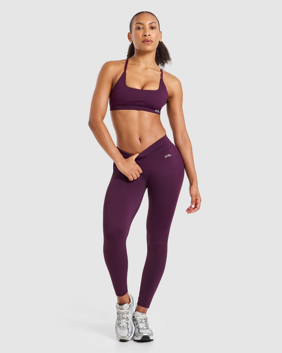Enhance Seamless Leggings - Midnight Plum