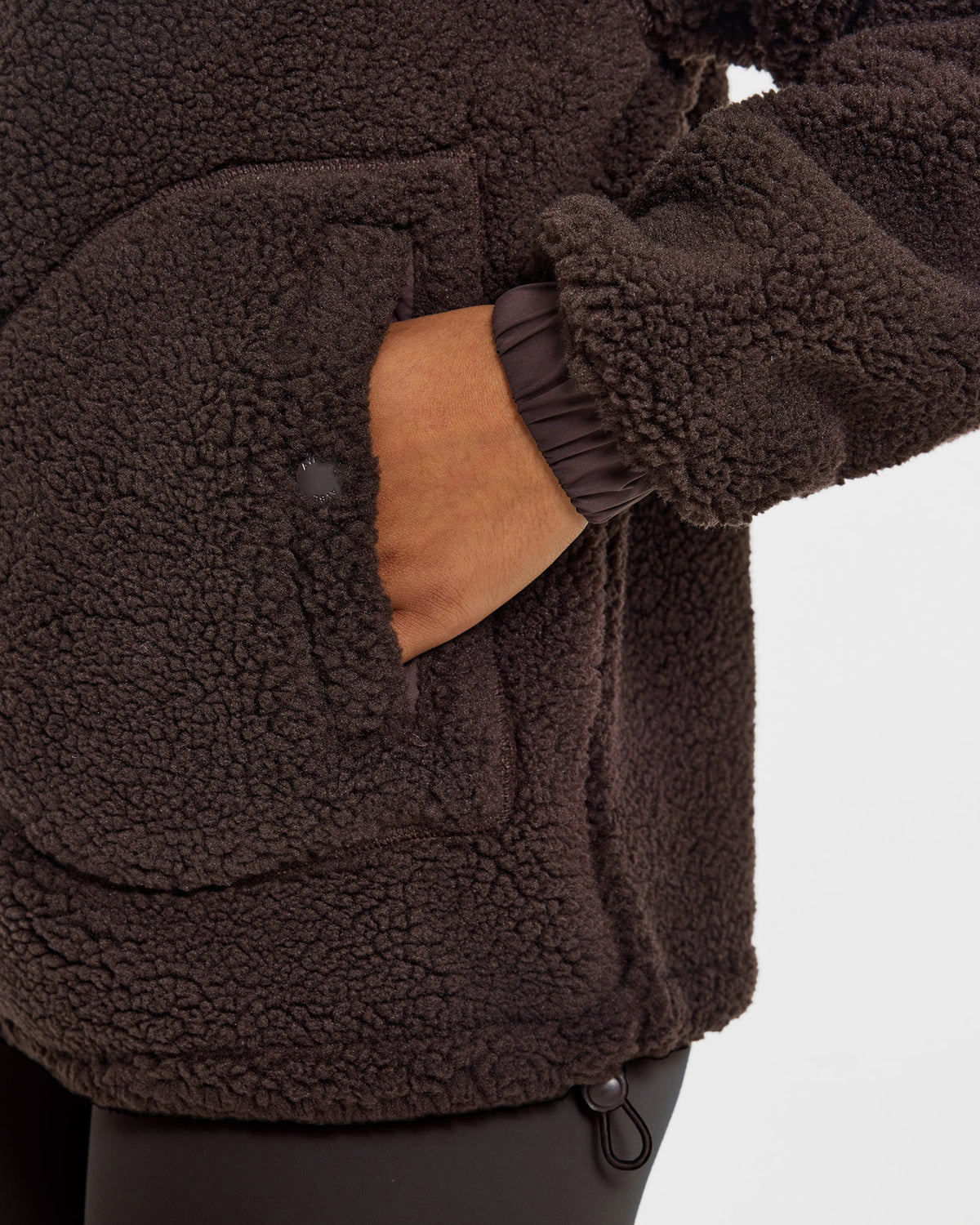 Signature 1/4 Zip Fleece Pullover - Cocoa Marron