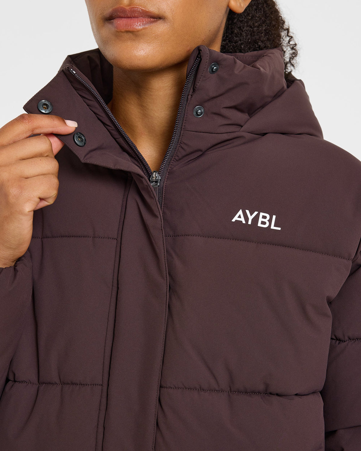 Signature Puffer Coat - Cocoa Marron