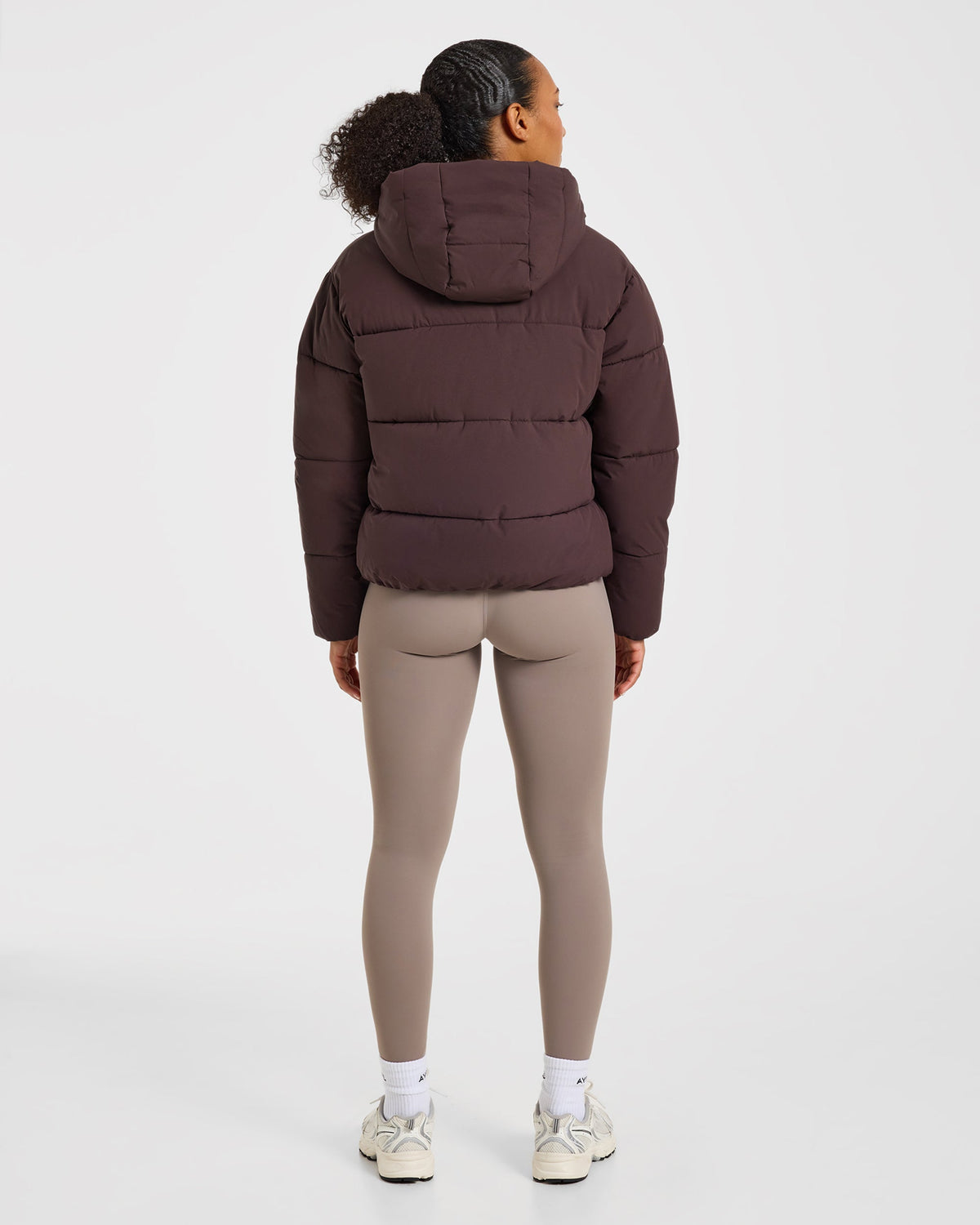 Signature Puffer Coat - Cocoa Marron