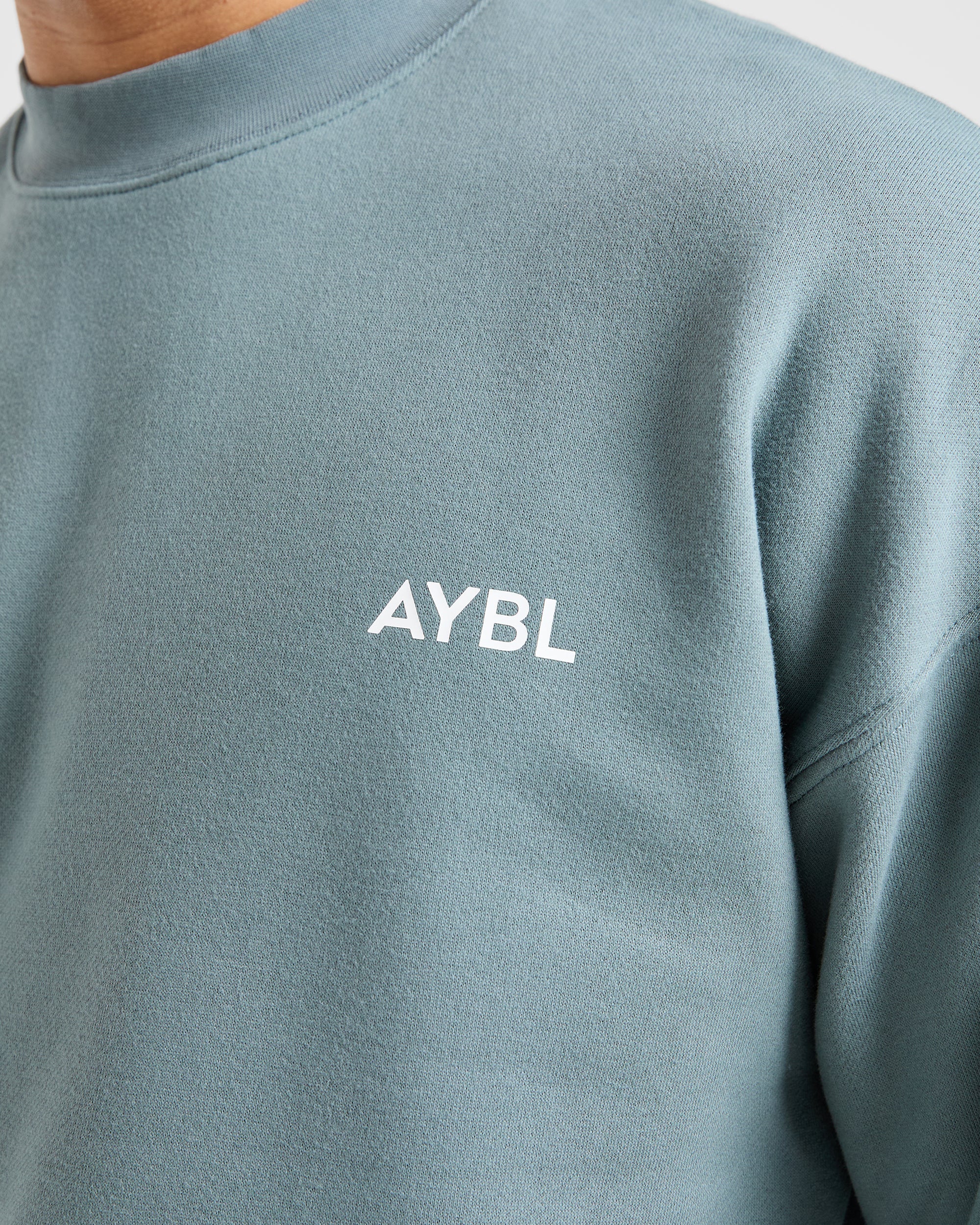 Essential Oversized Sweater - Dusty Blue