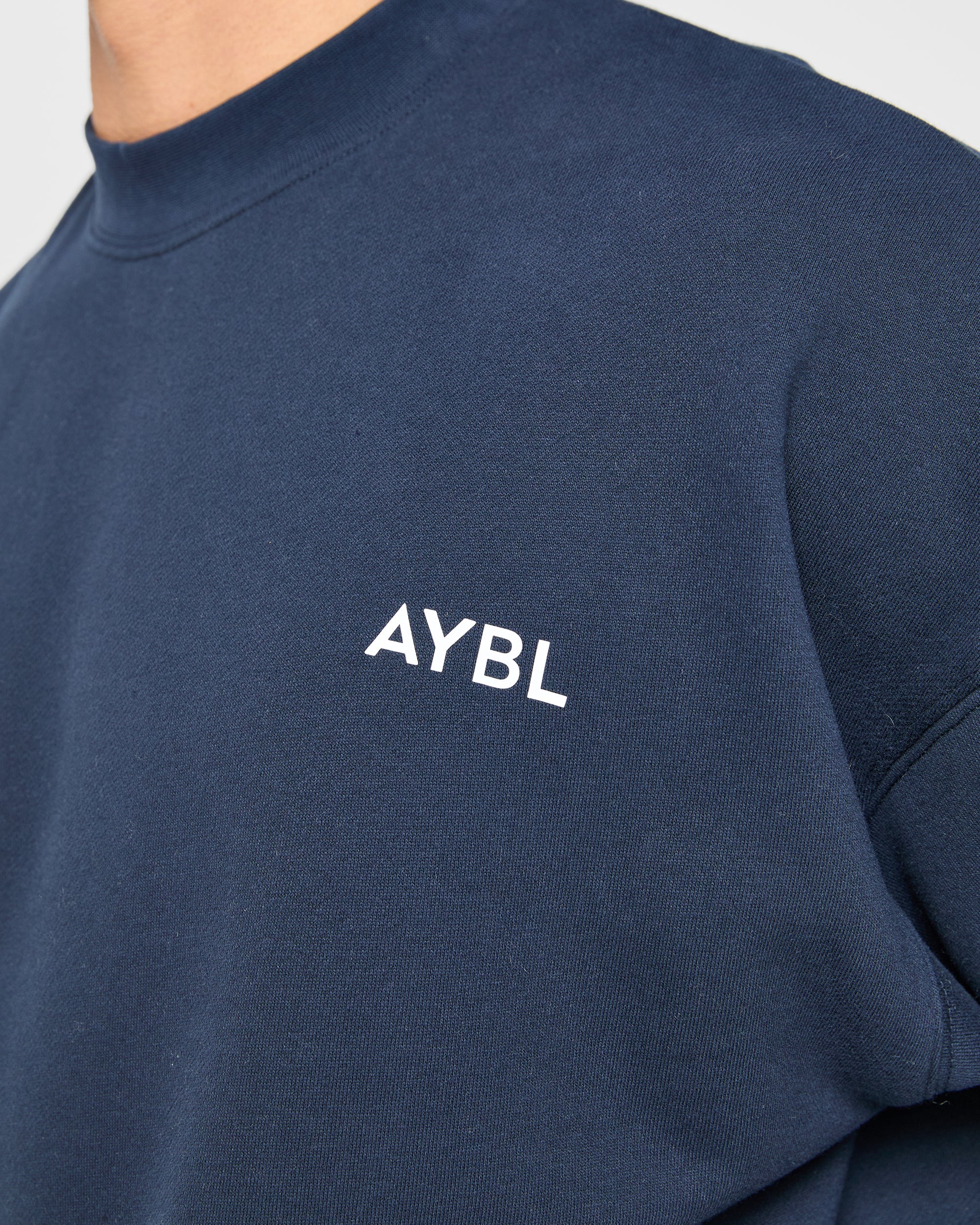 Essential Oversized Sweater - Navy