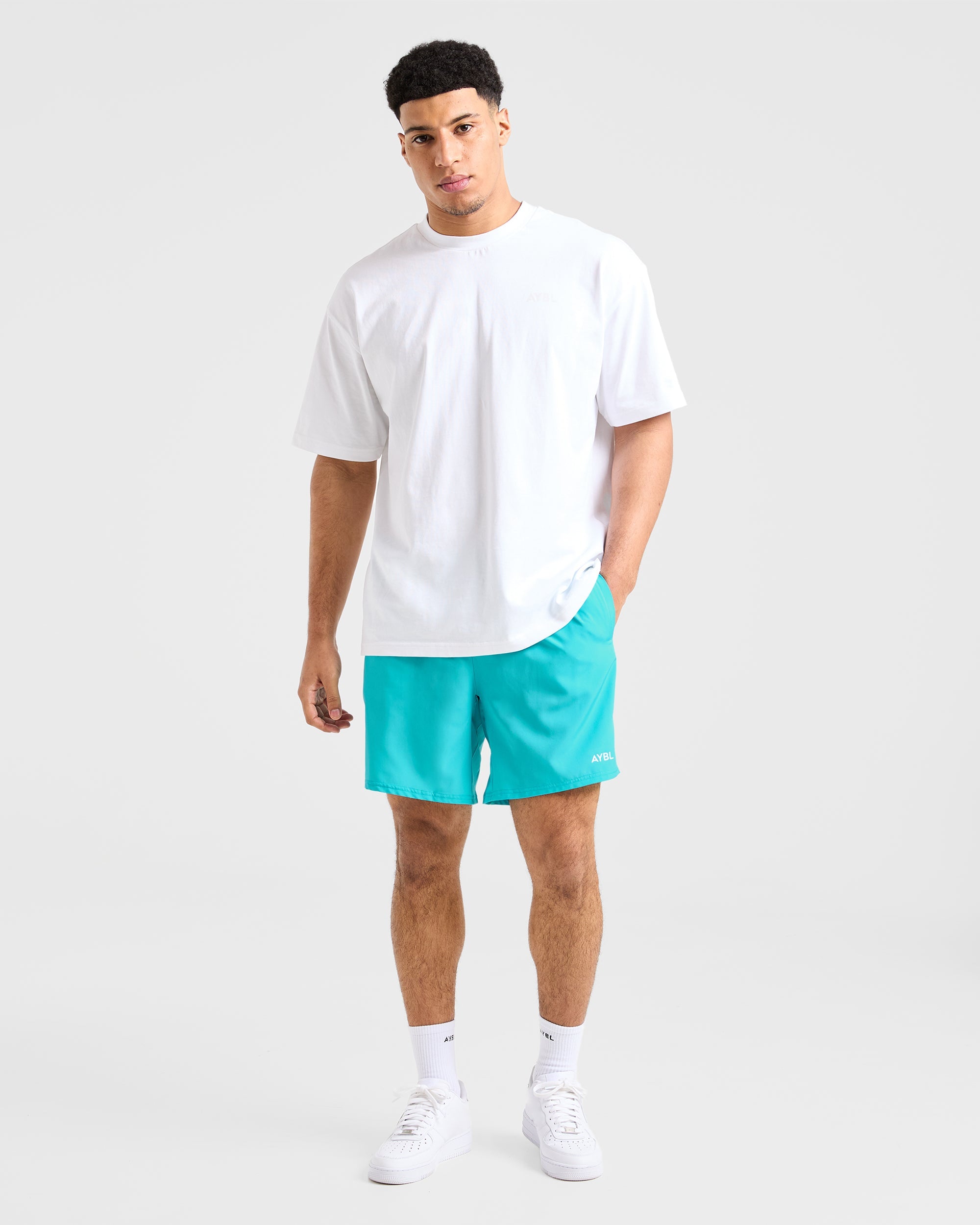 Core 7" Shorts - Aqua Bleu