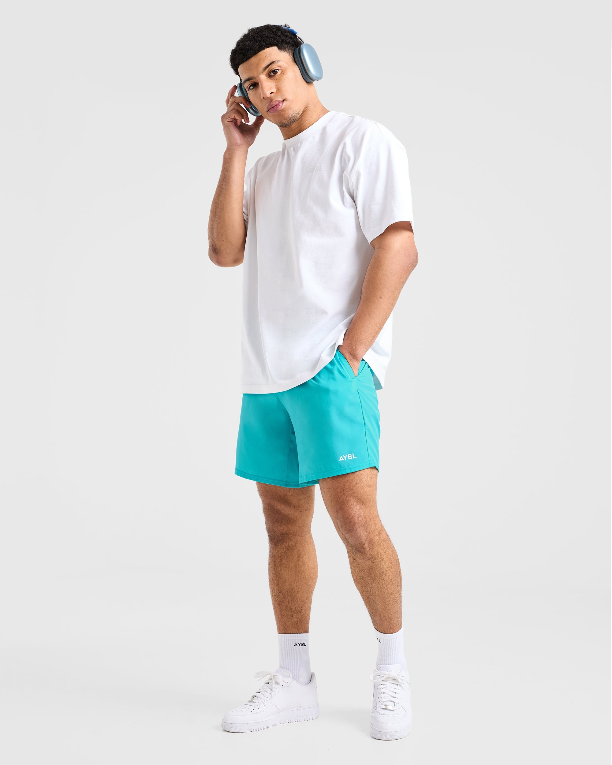 Core 7" Shorts - Aqua Bleu